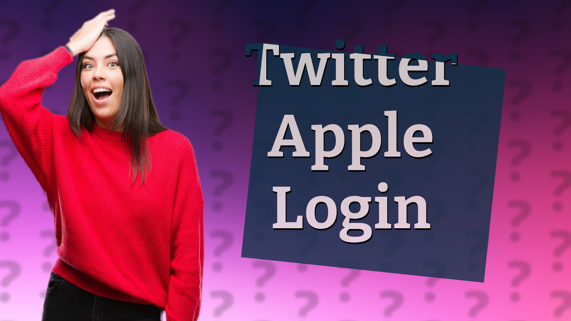 Twitter Apple Login