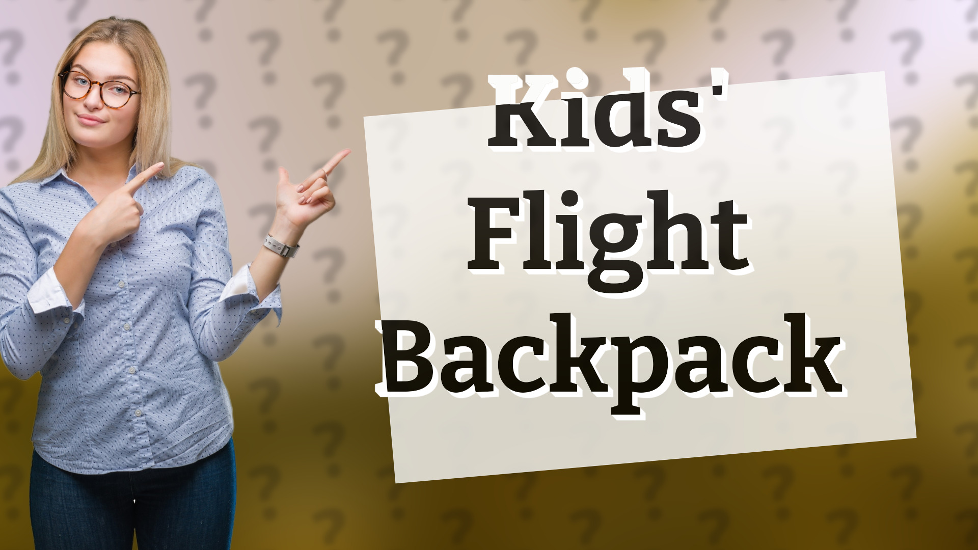 Kids' Flight Backpack