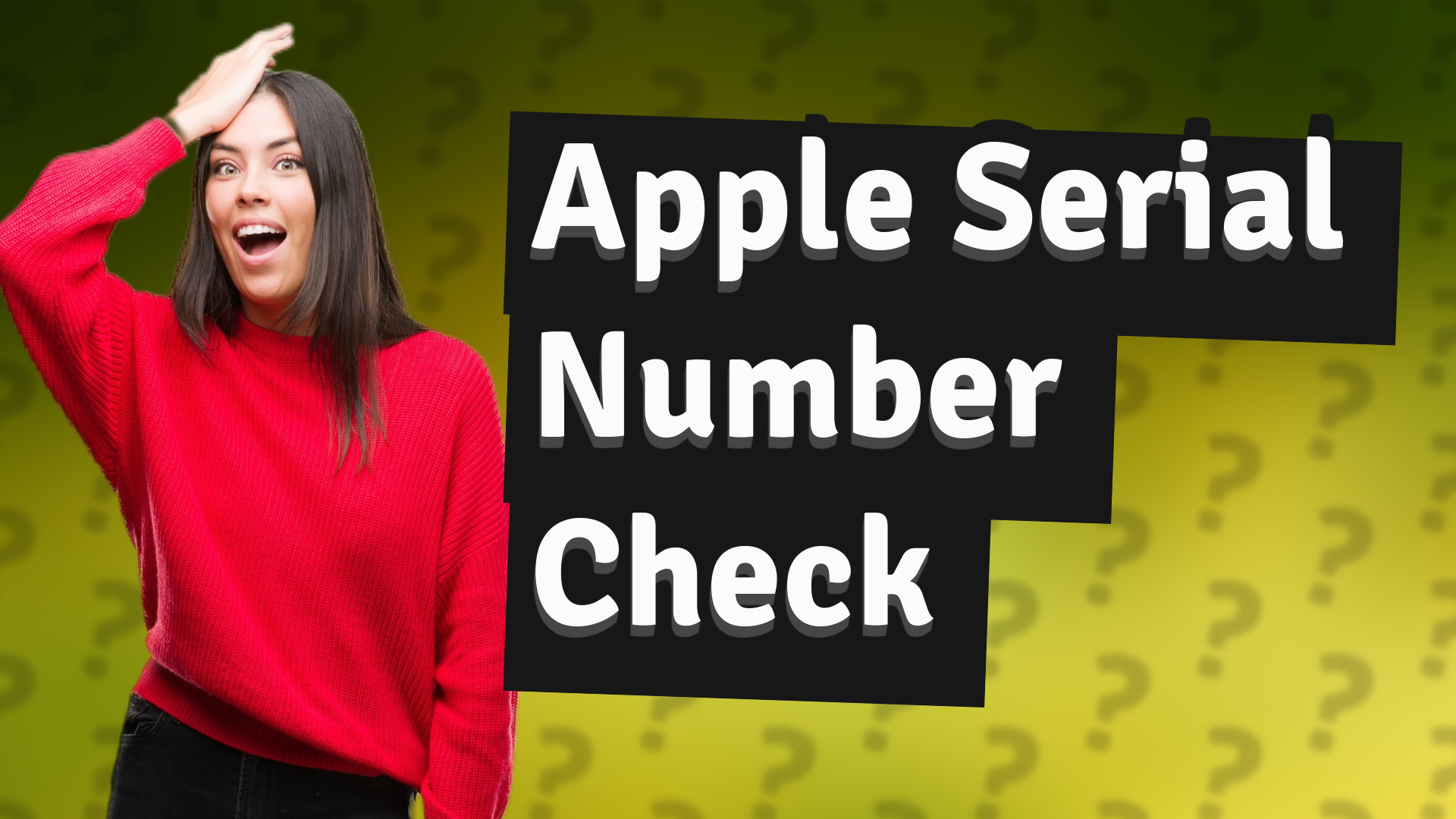 Apple Serial Number Check