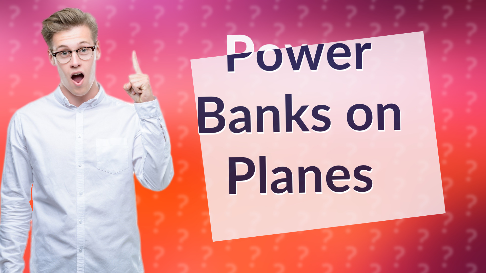 Power Banks on Planes