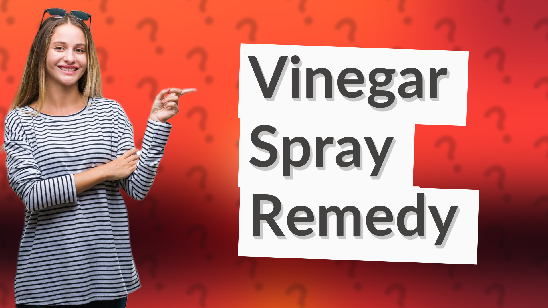 Vinegar Spray Remedy