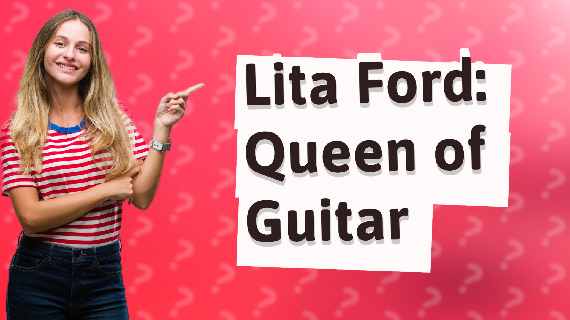 Lita Ford: Queen of Guitar