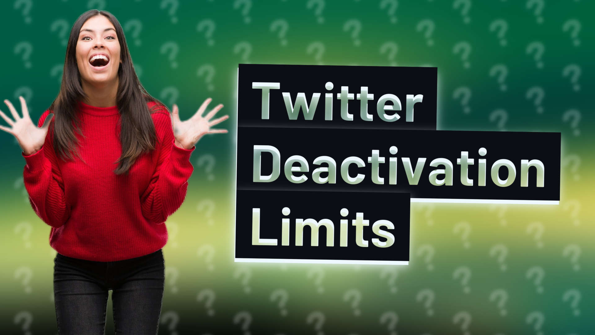 Twitter Deactivation Limits