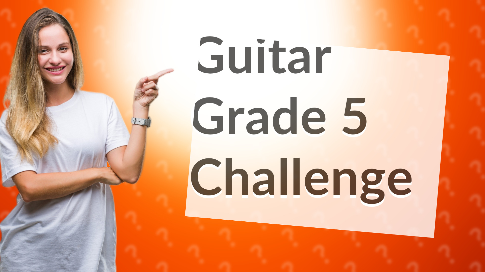 Guitar Grade 5 Challenge