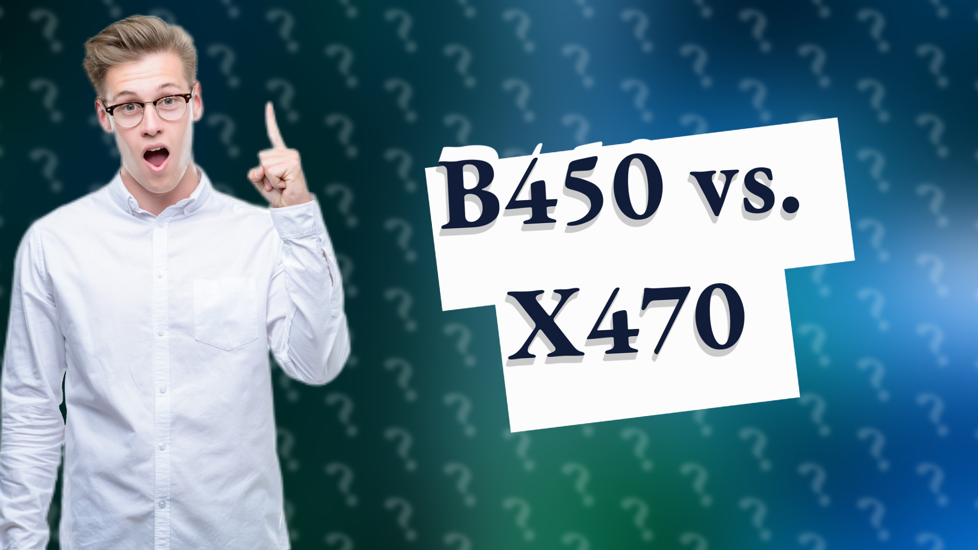 B450 vs. X470