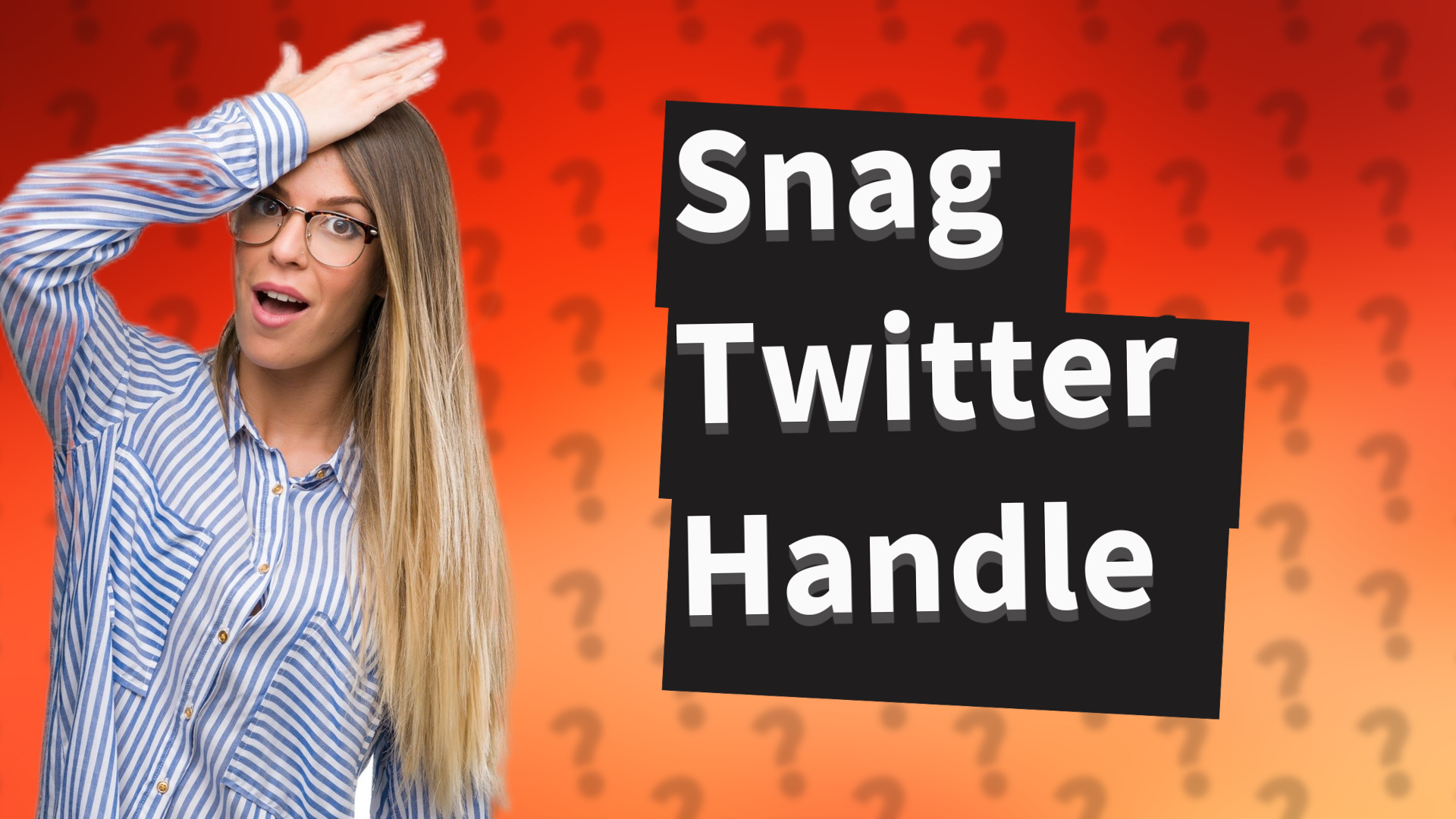 Snag Twitter Handle
