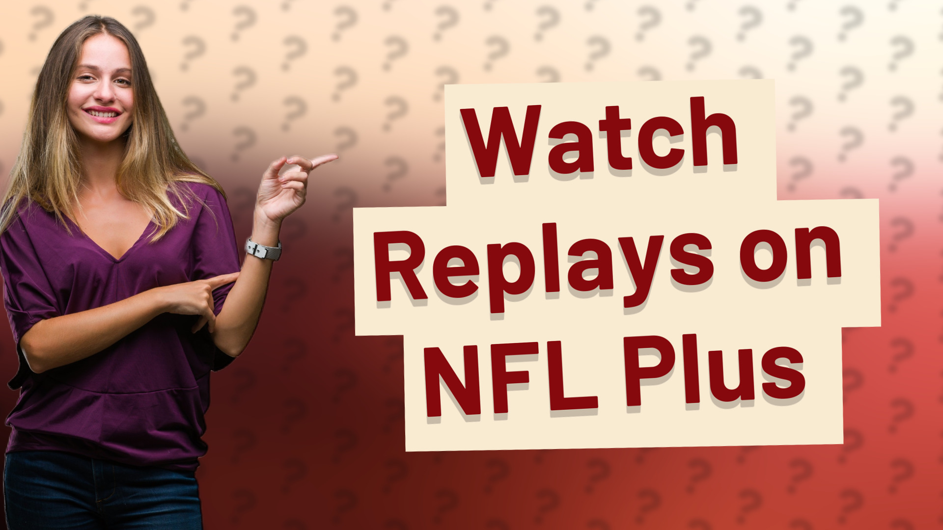 Watch Replays on NFL Plus