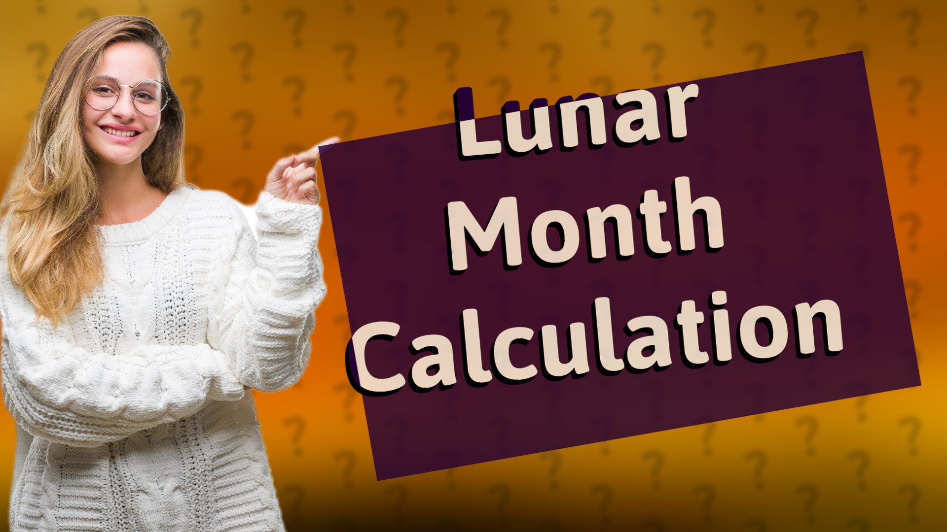 Lunar Month Calculation
