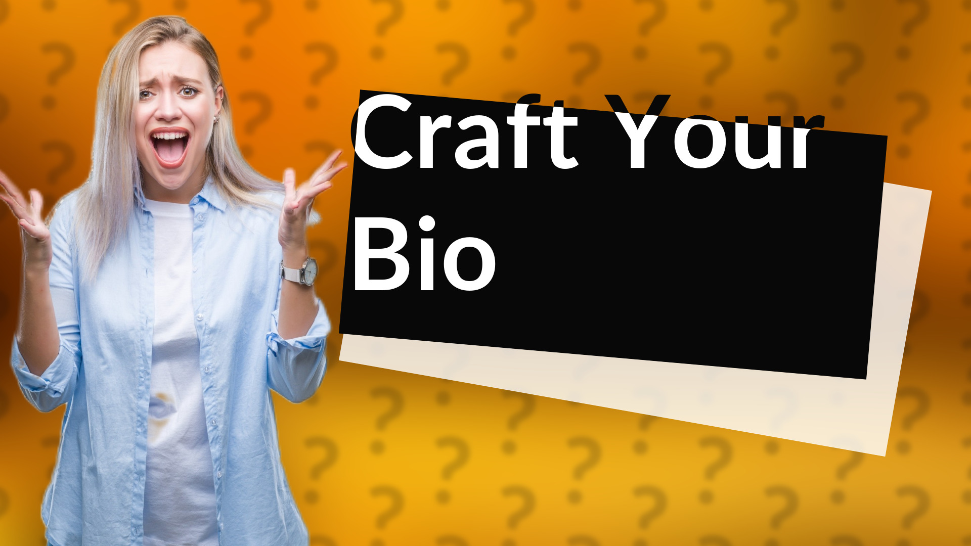 Craft Your Bio