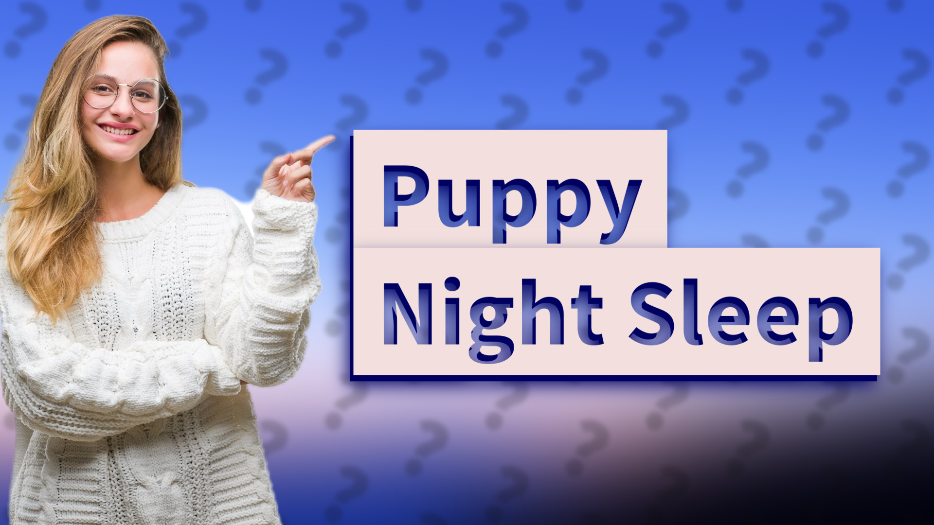 Puppy Night Sleep
