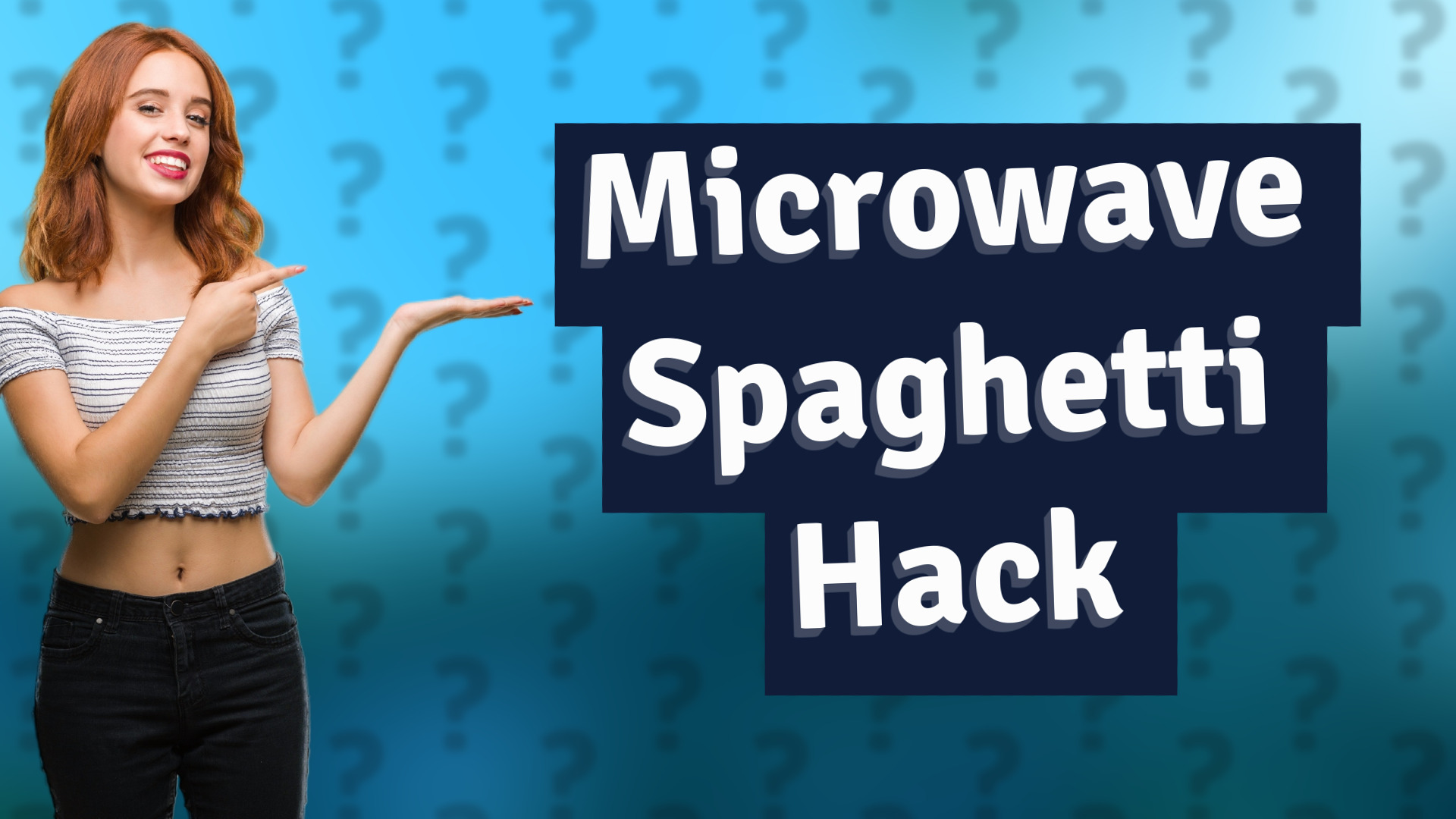 Microwave Spaghetti Hack