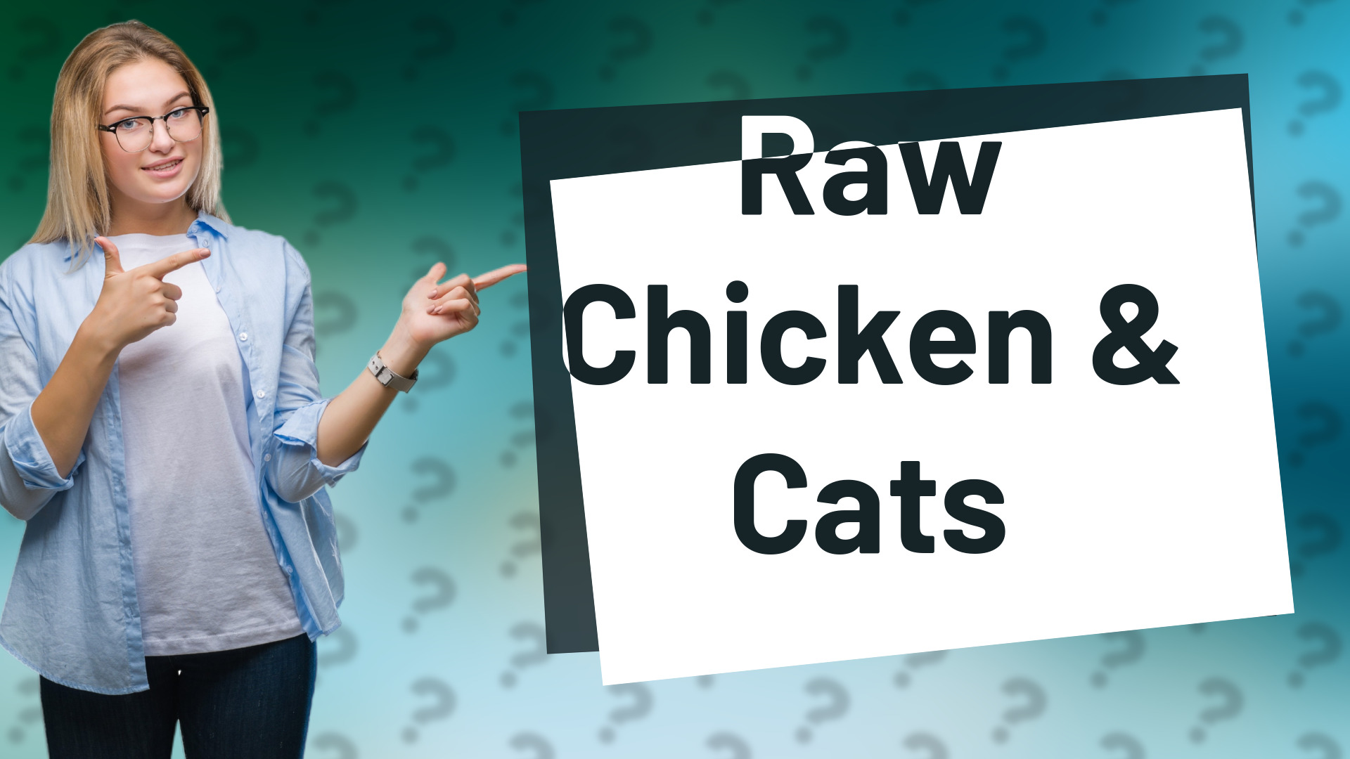 Raw Chicken & Cats