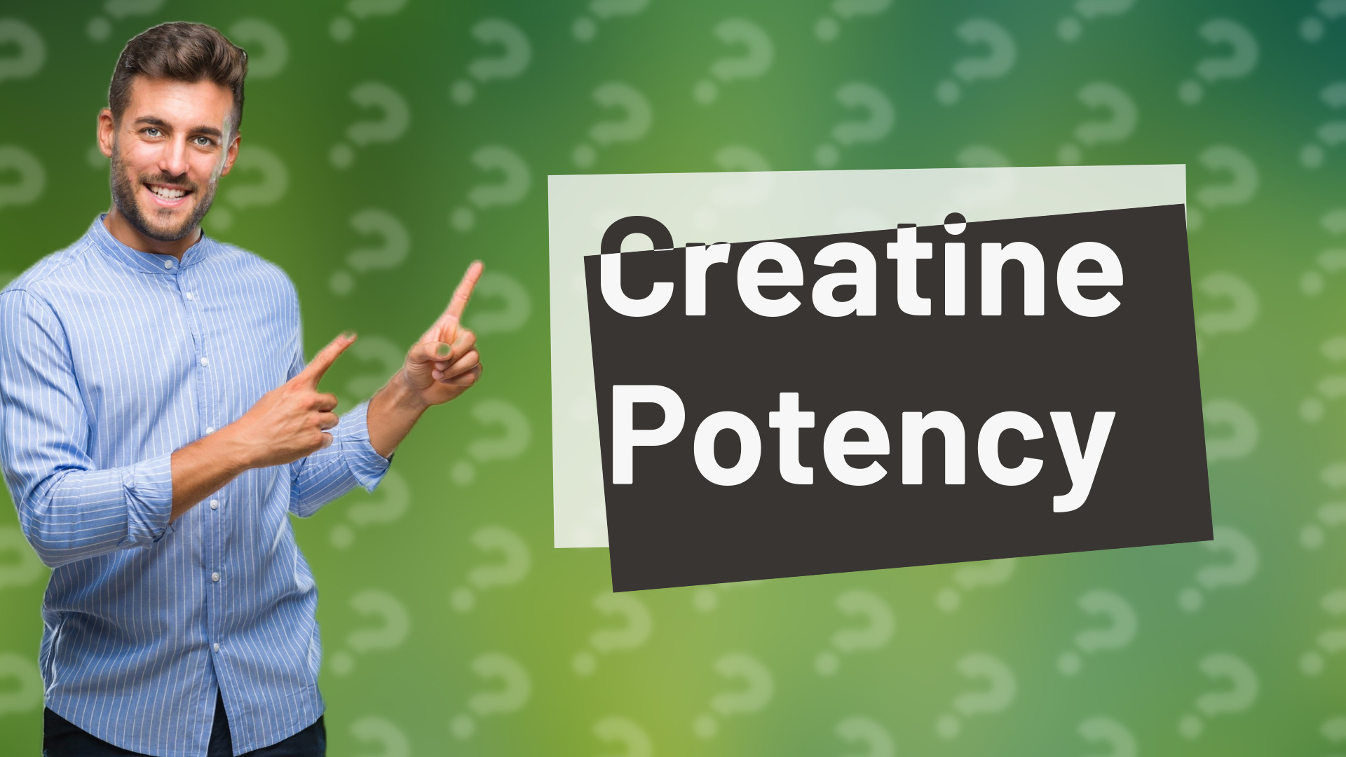 Creatine Potency