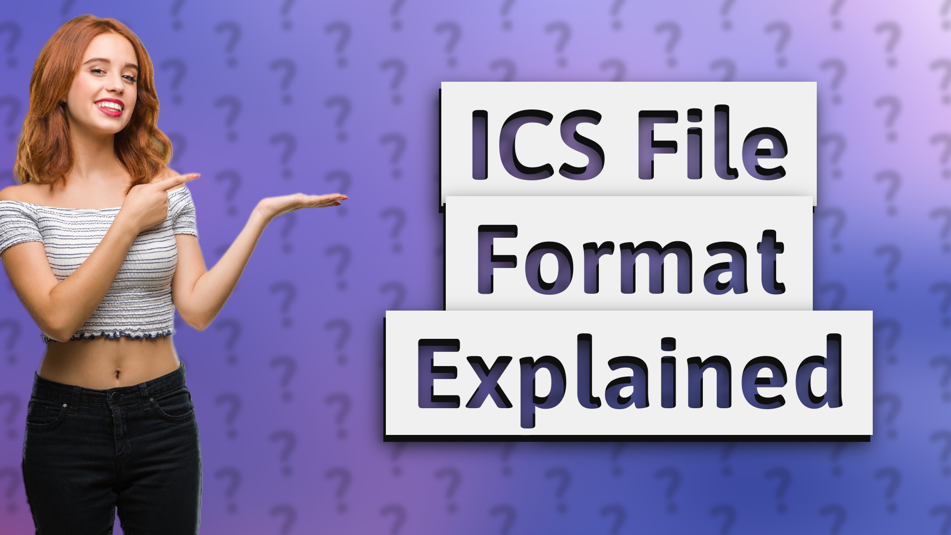 ICS File Format Explained