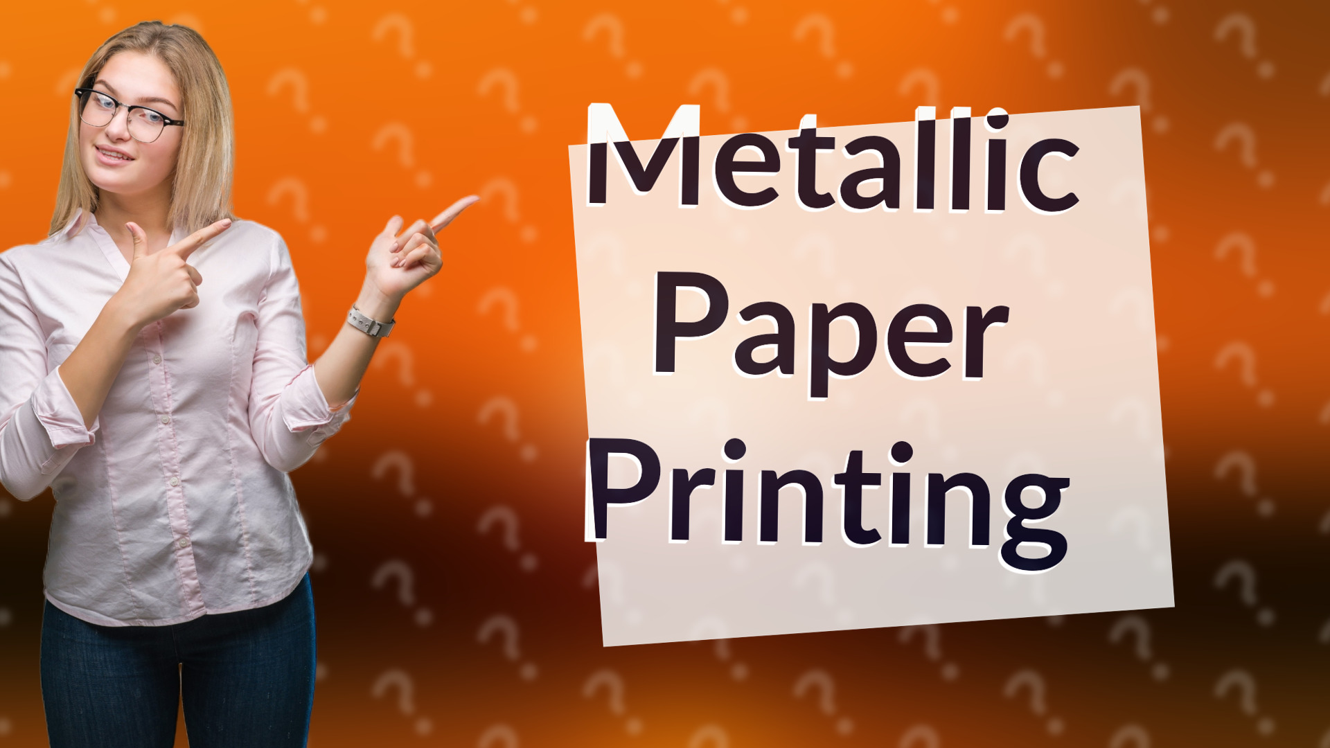 Metallic Paper Printing