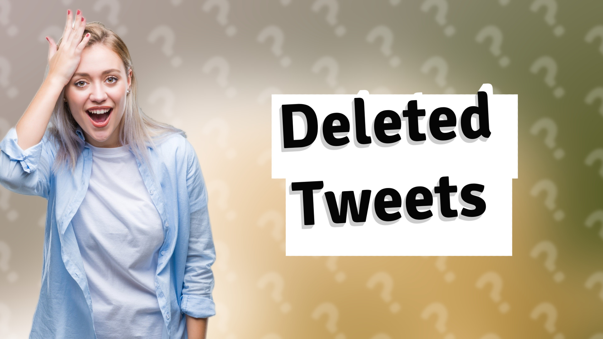 Deleted Tweets