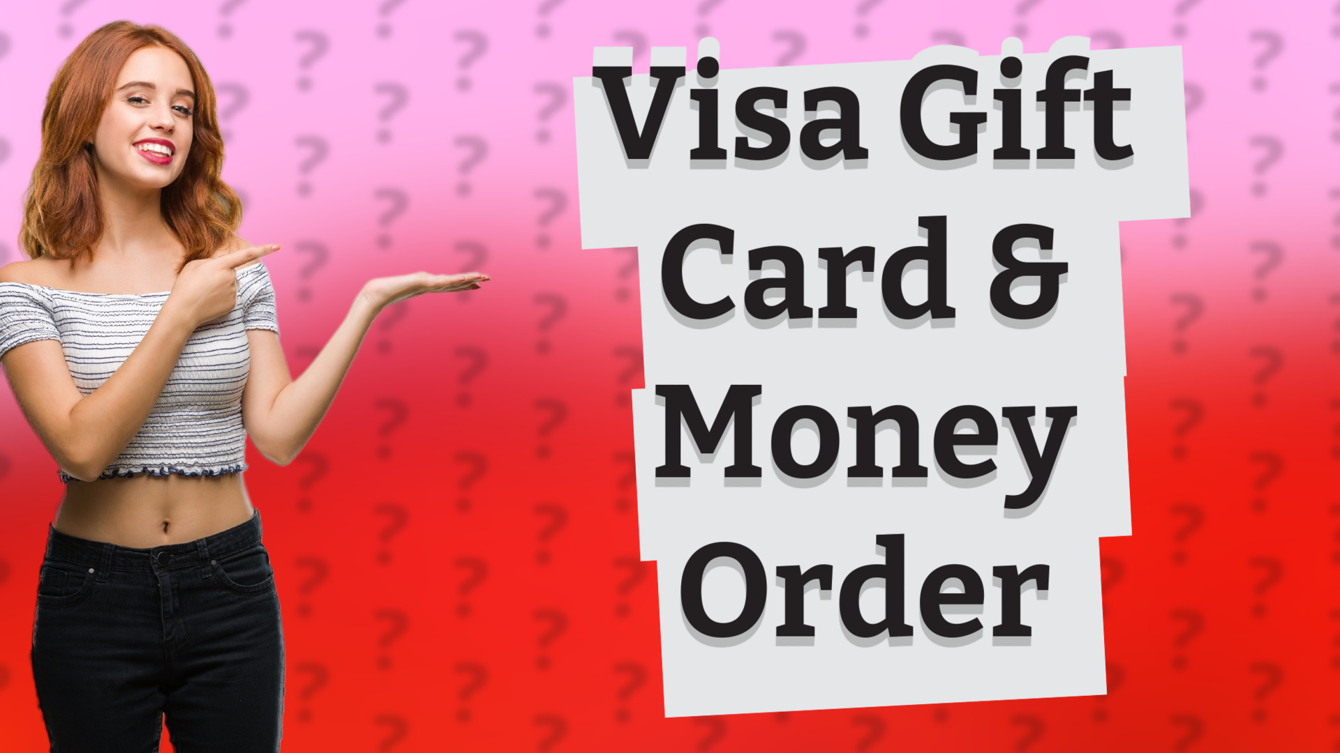 Visa Gift Card & Money Order