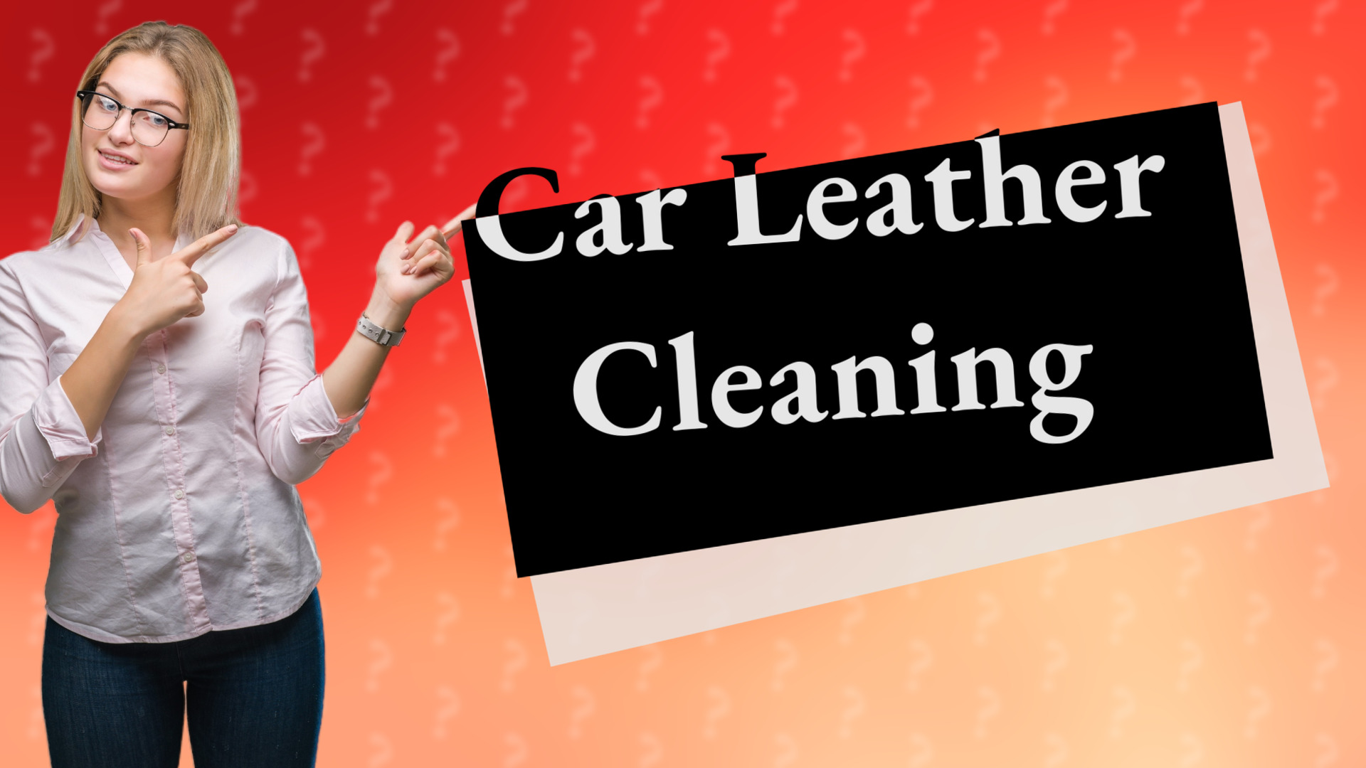 Car Leather Cleaning