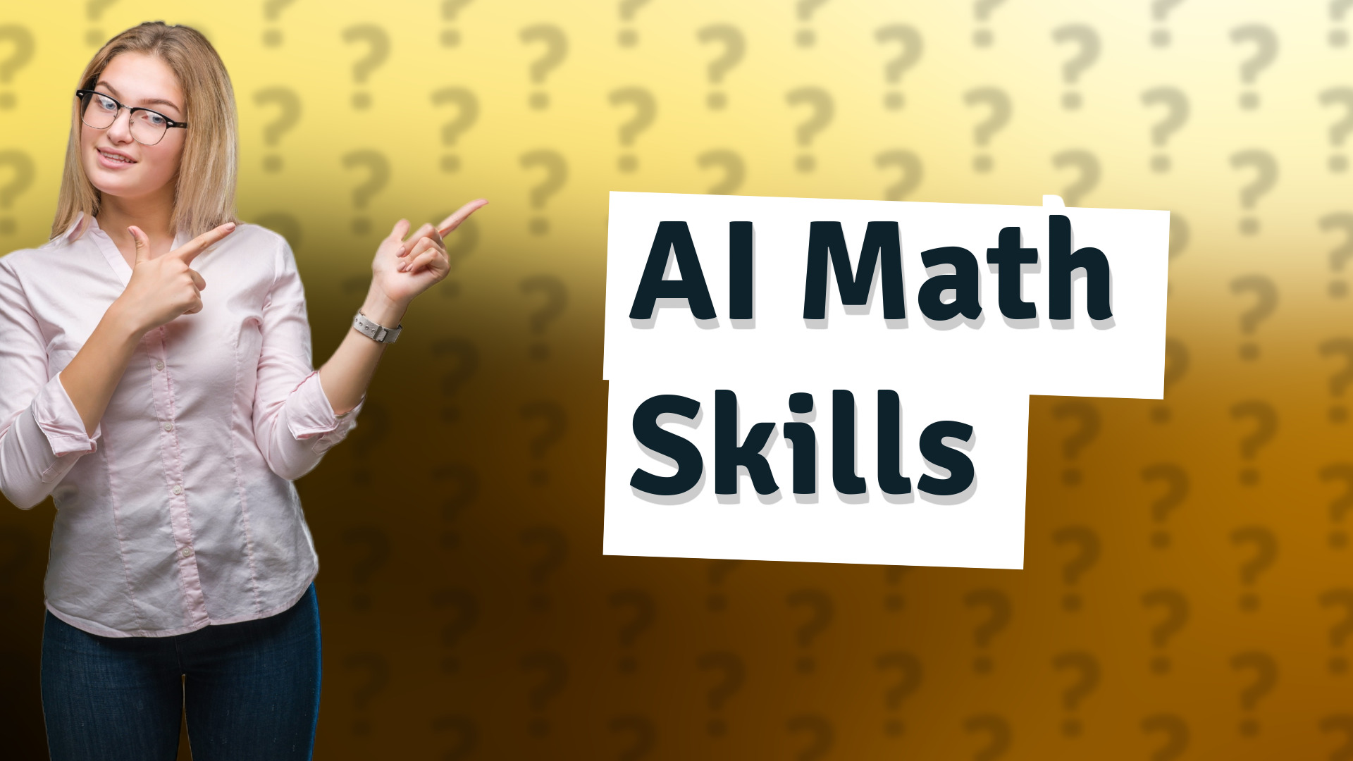 AI Math Skills