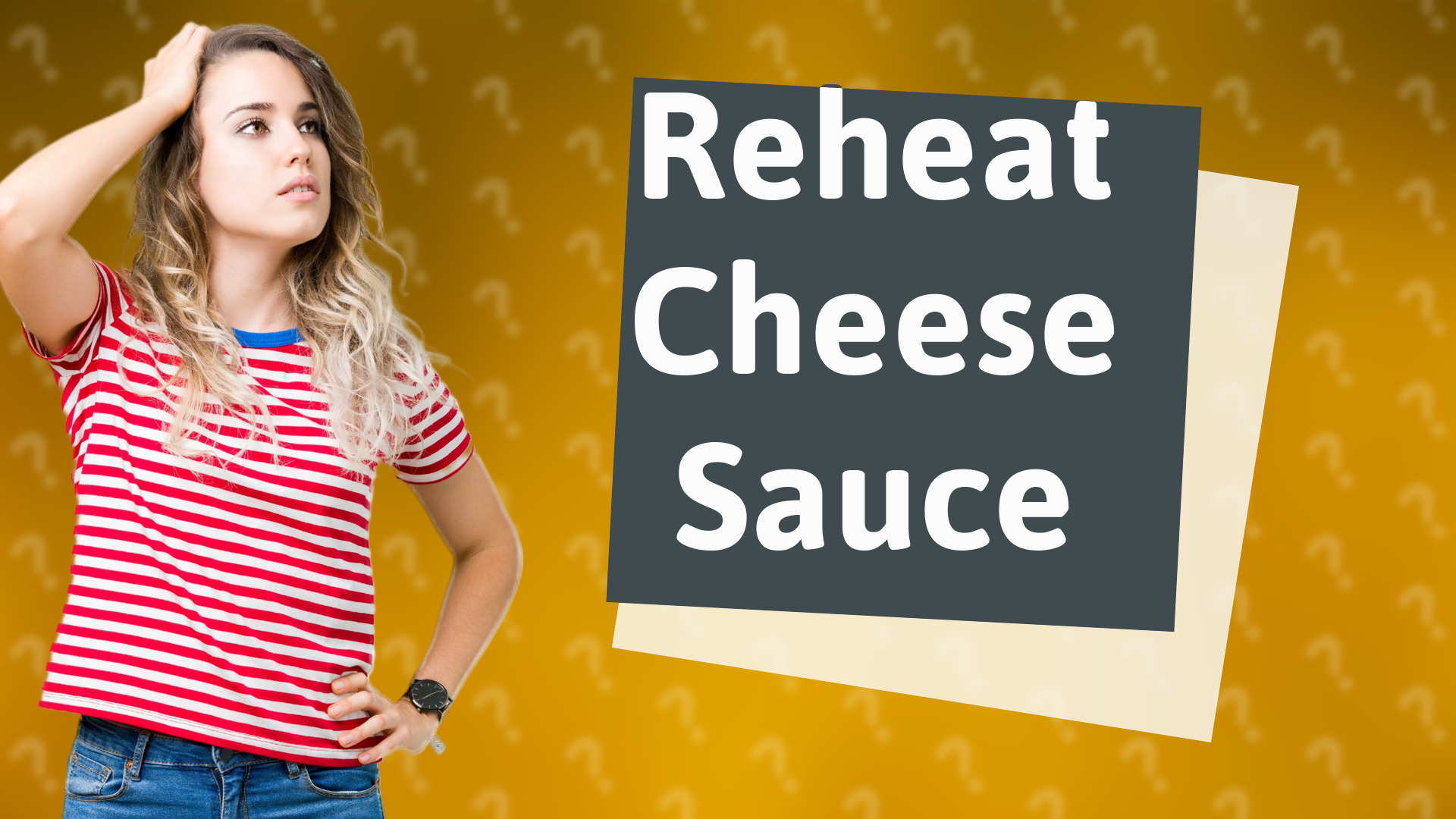 Reheat Cheese Sauce