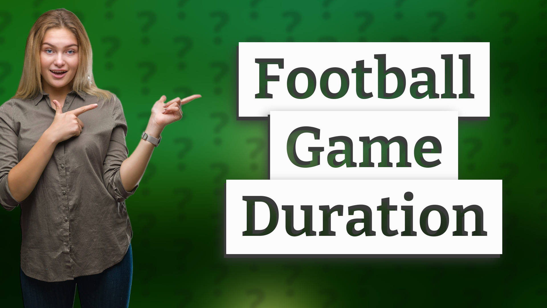 Football Game Duration