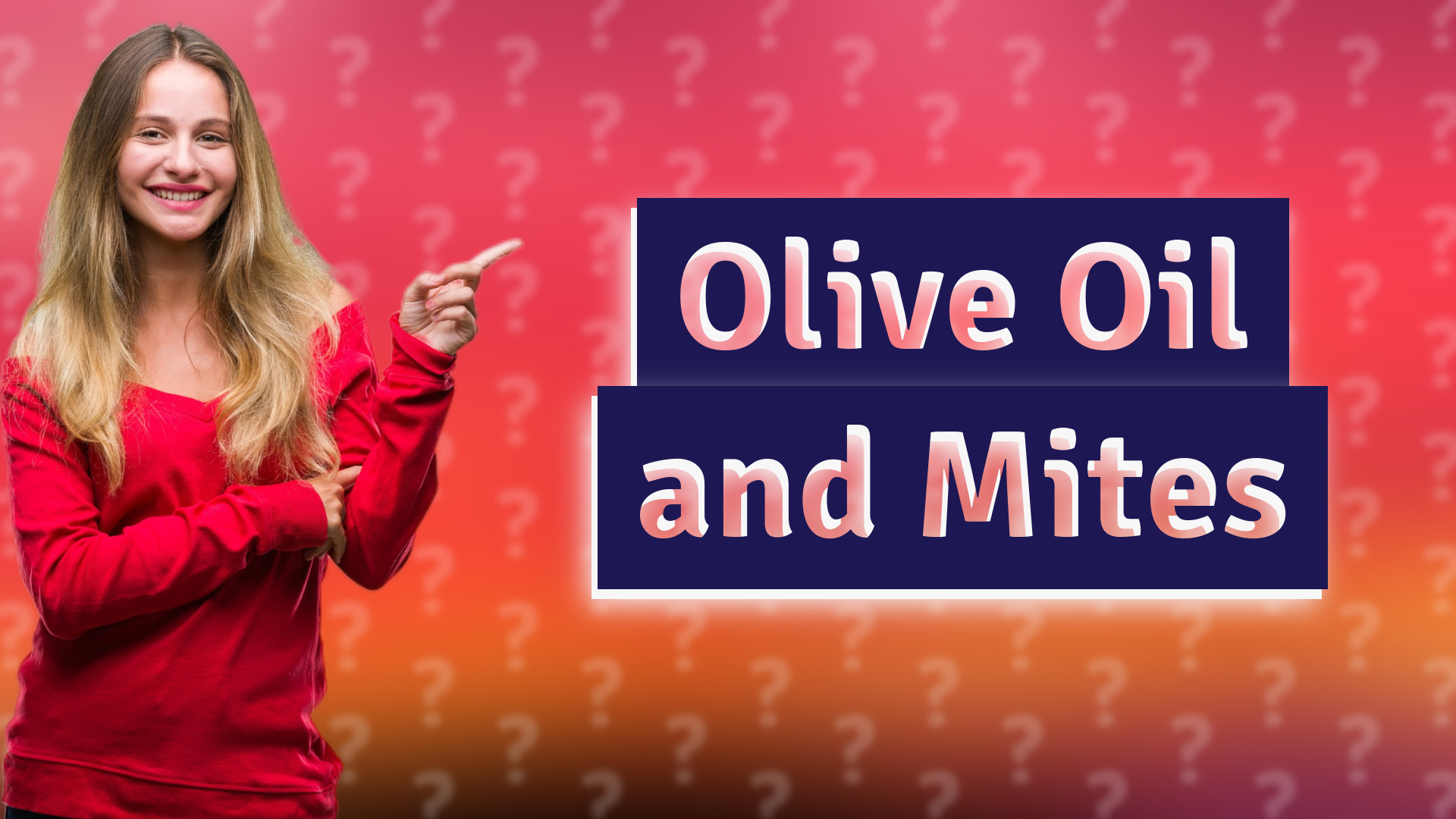 Olive Oil and Mites