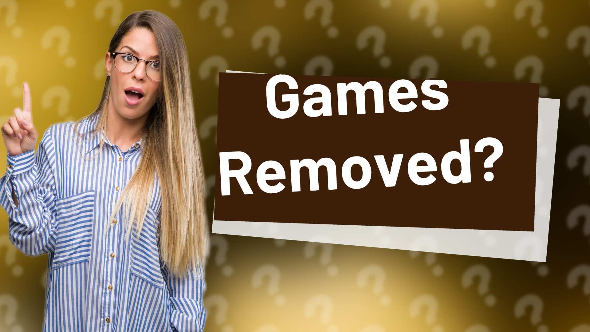 Games Removed?