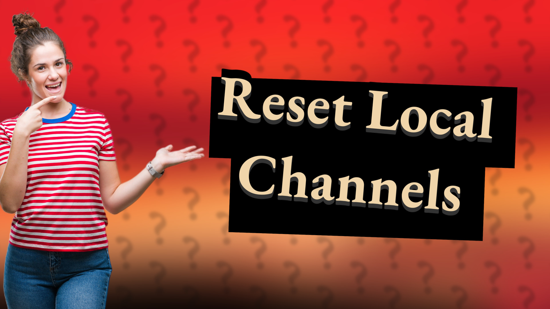 Reset Local Channels