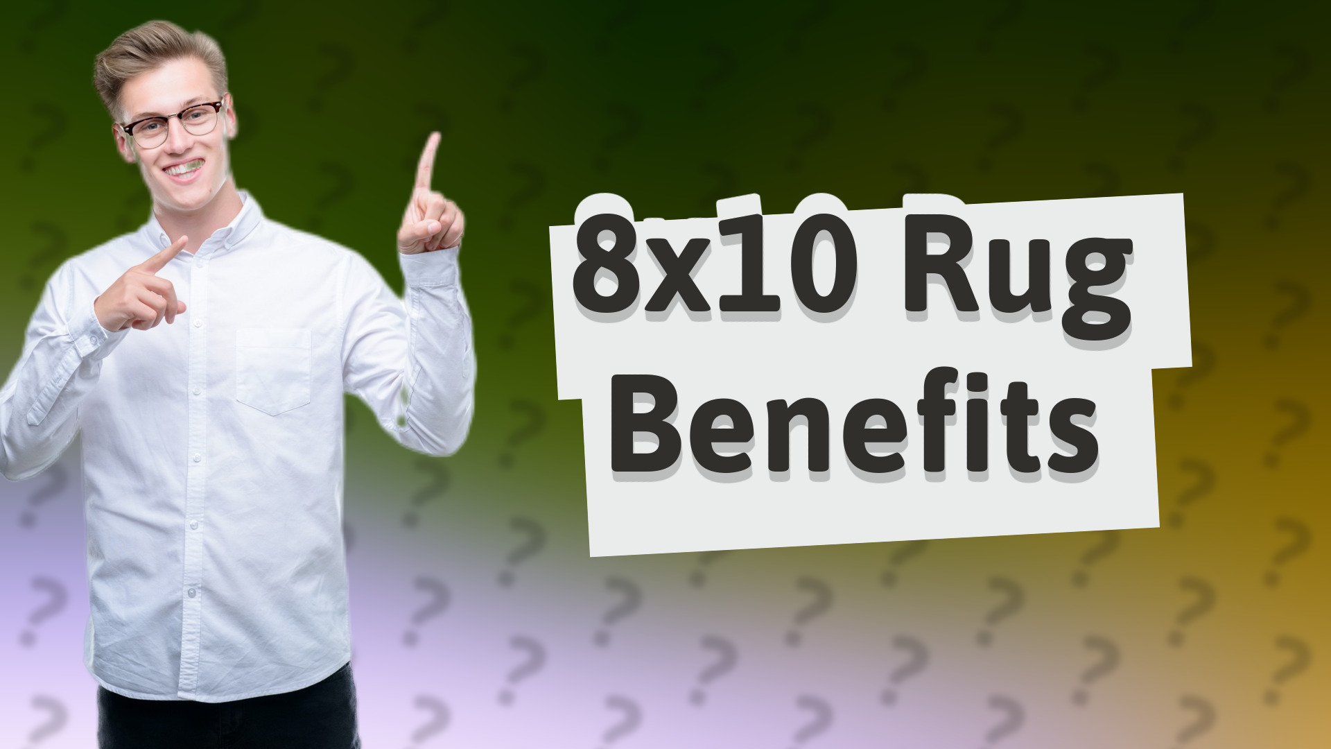 8x10 Rug Benefits