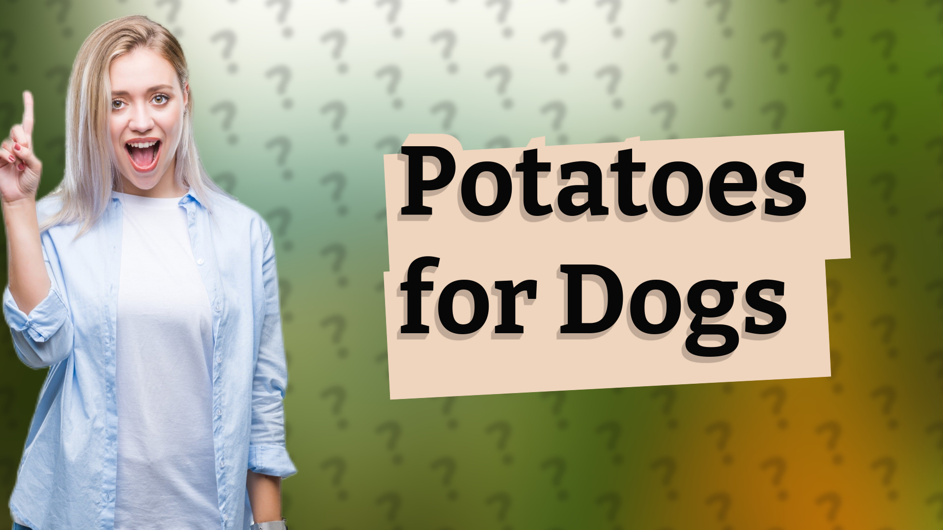 Potatoes for Dogs