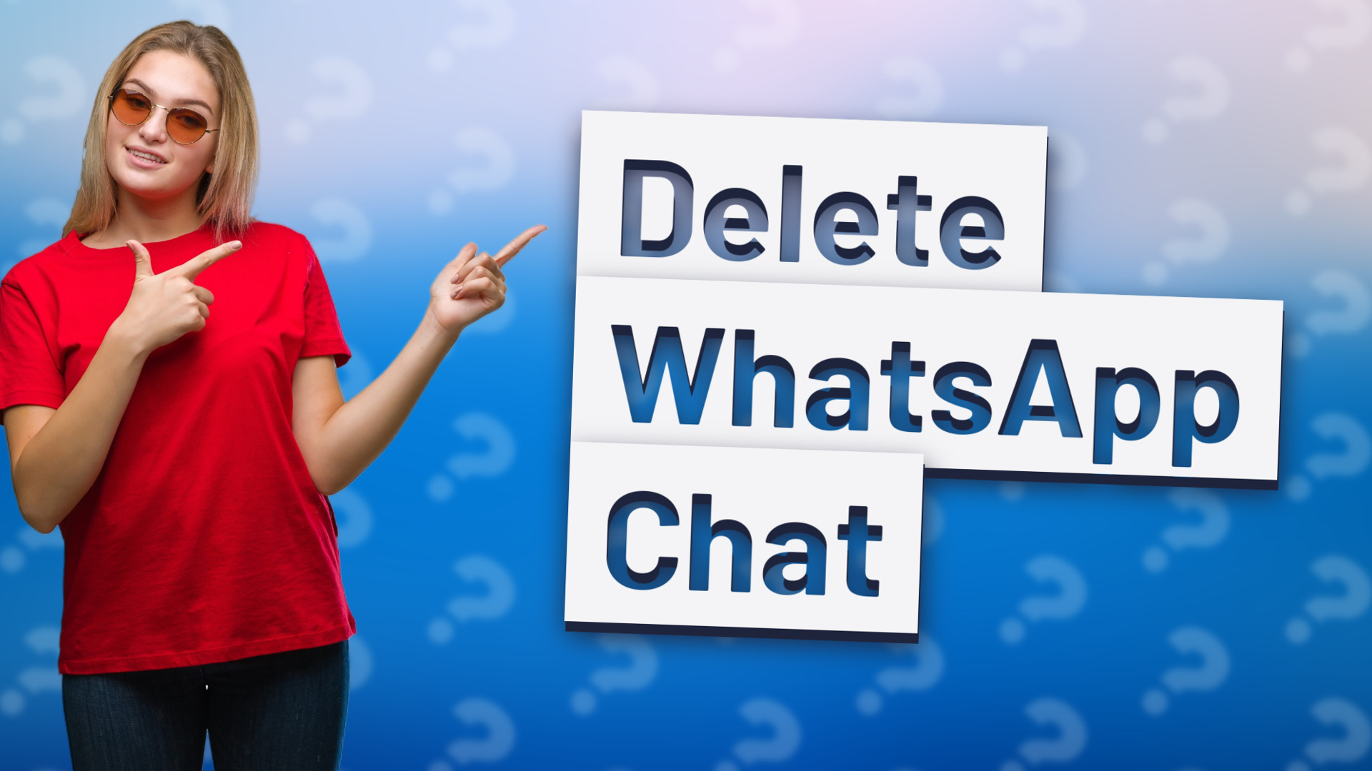 Delete WhatsApp Chat
