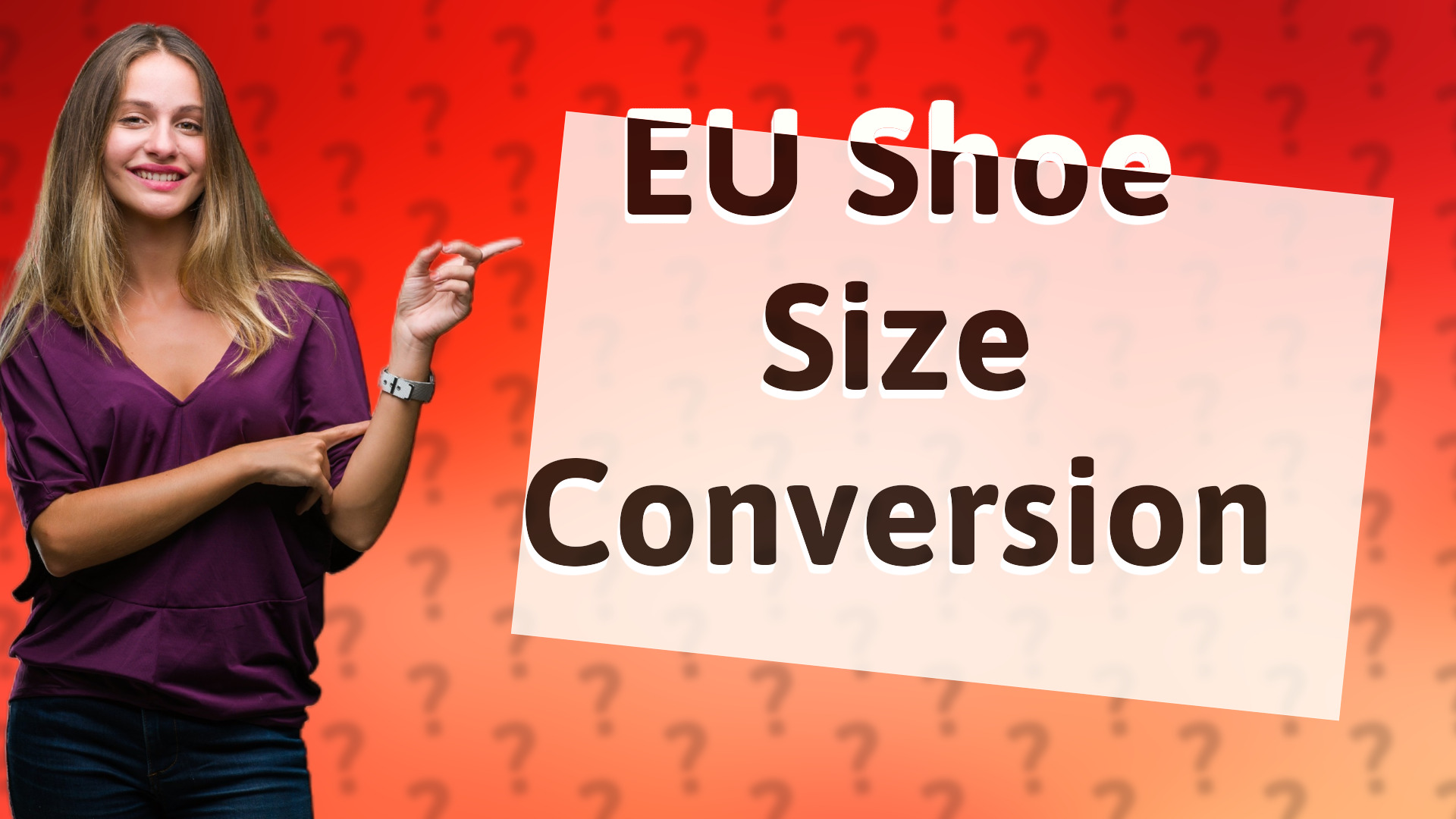 EU Shoe Size Conversion
