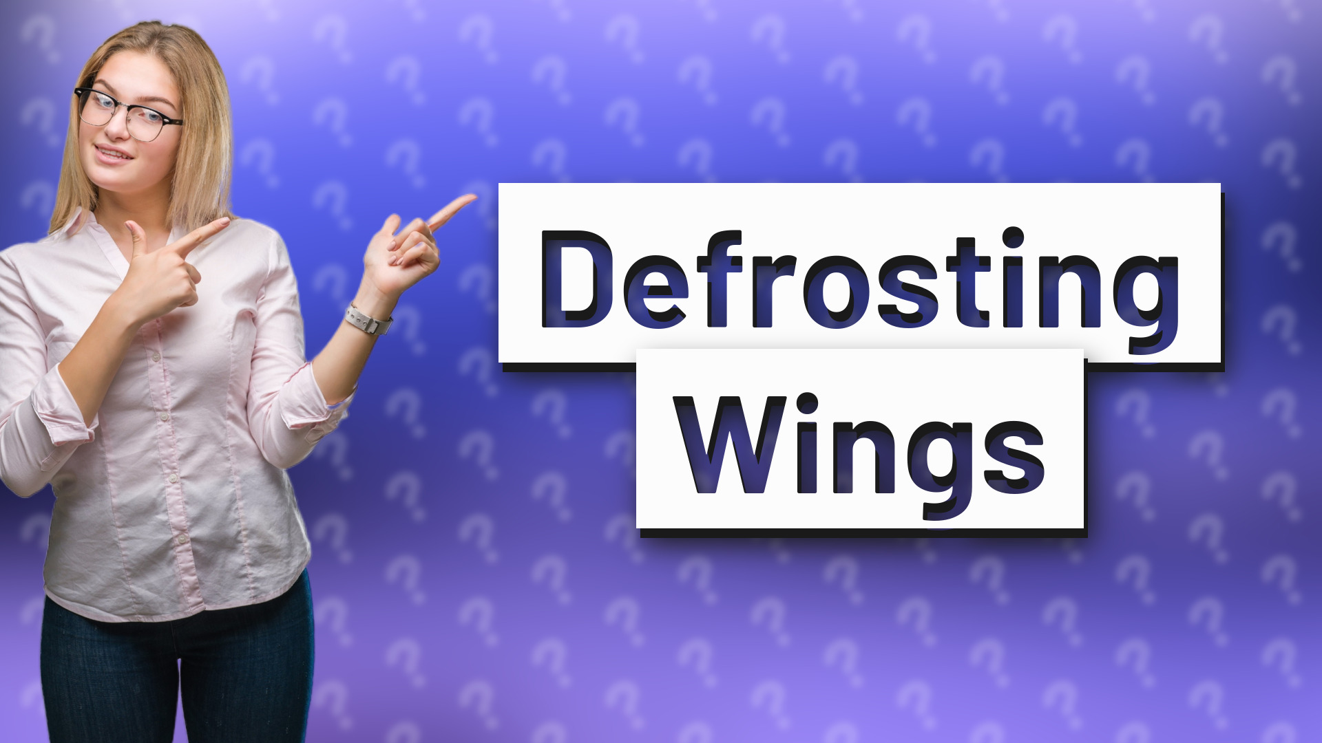 Defrosting Wings
