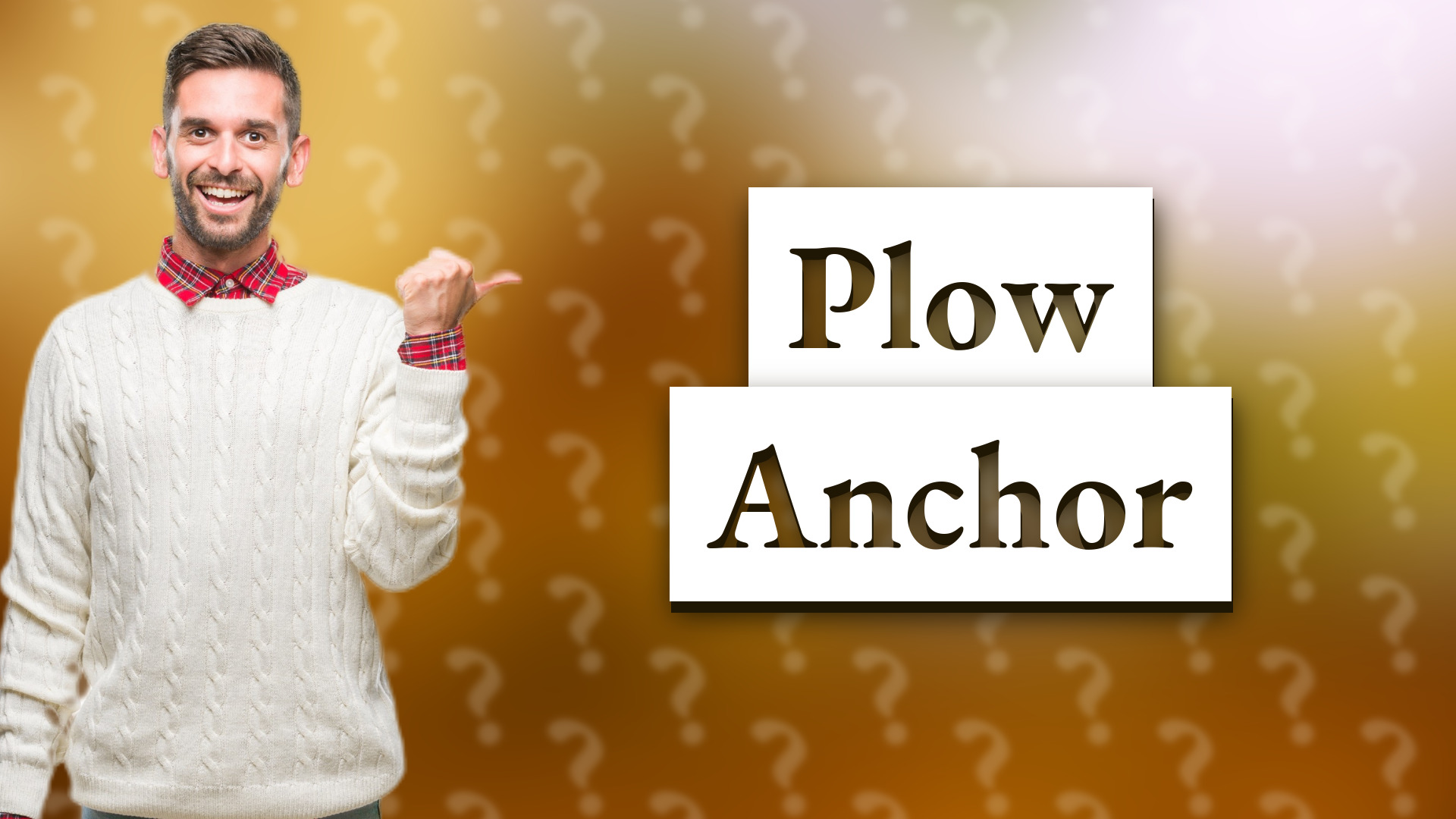 Plow Anchor