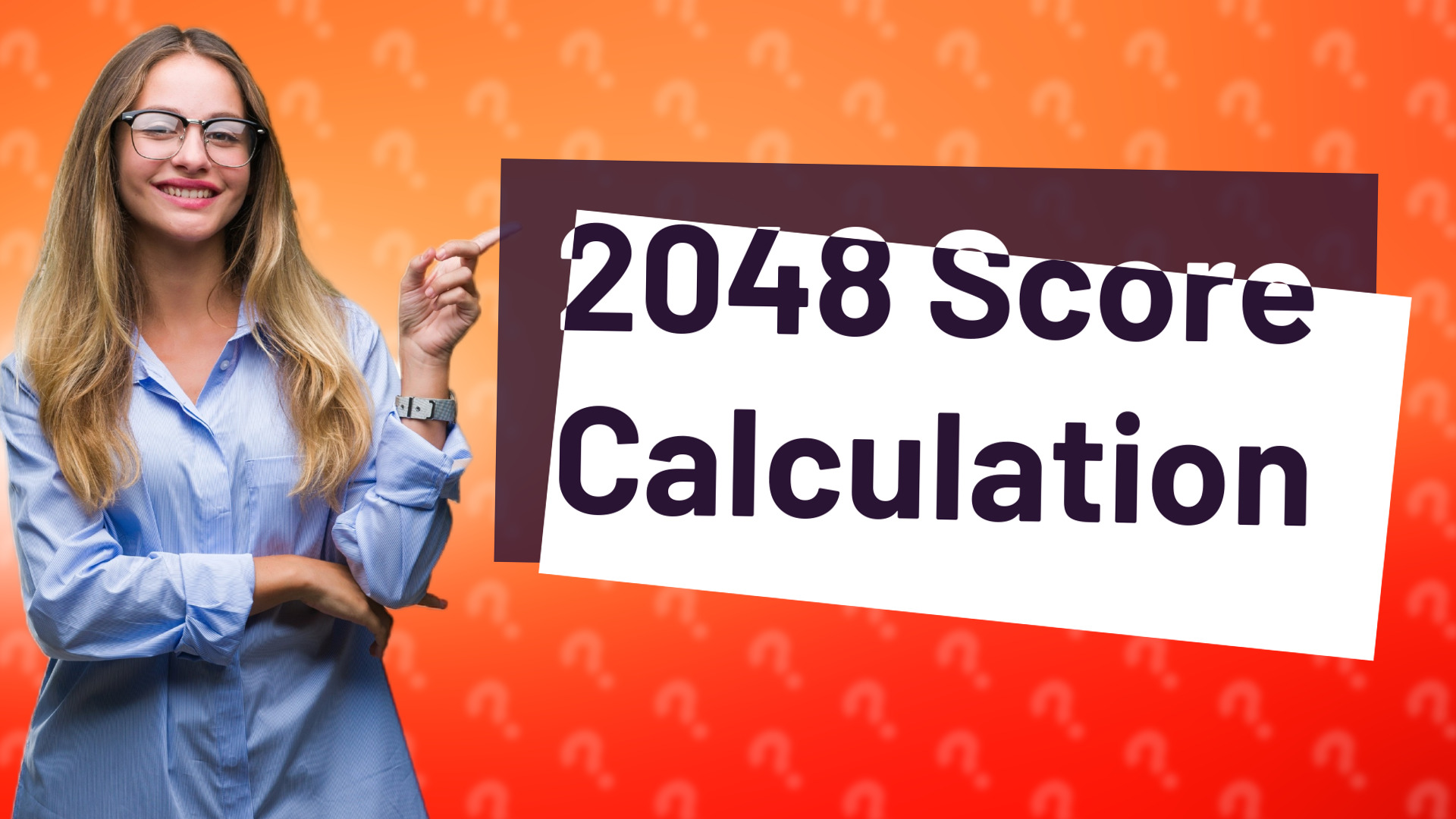 2048 Score Calculation