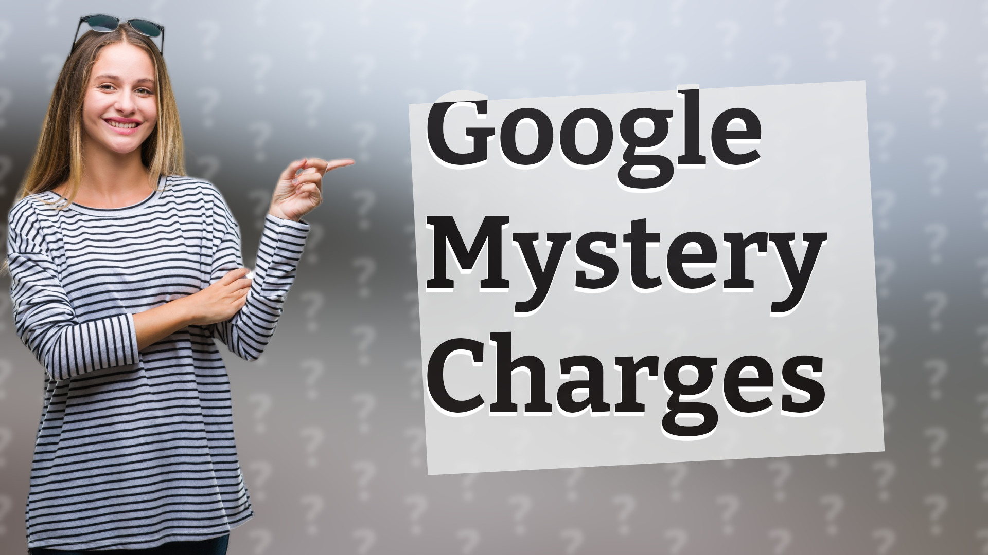 Google Mystery Charges