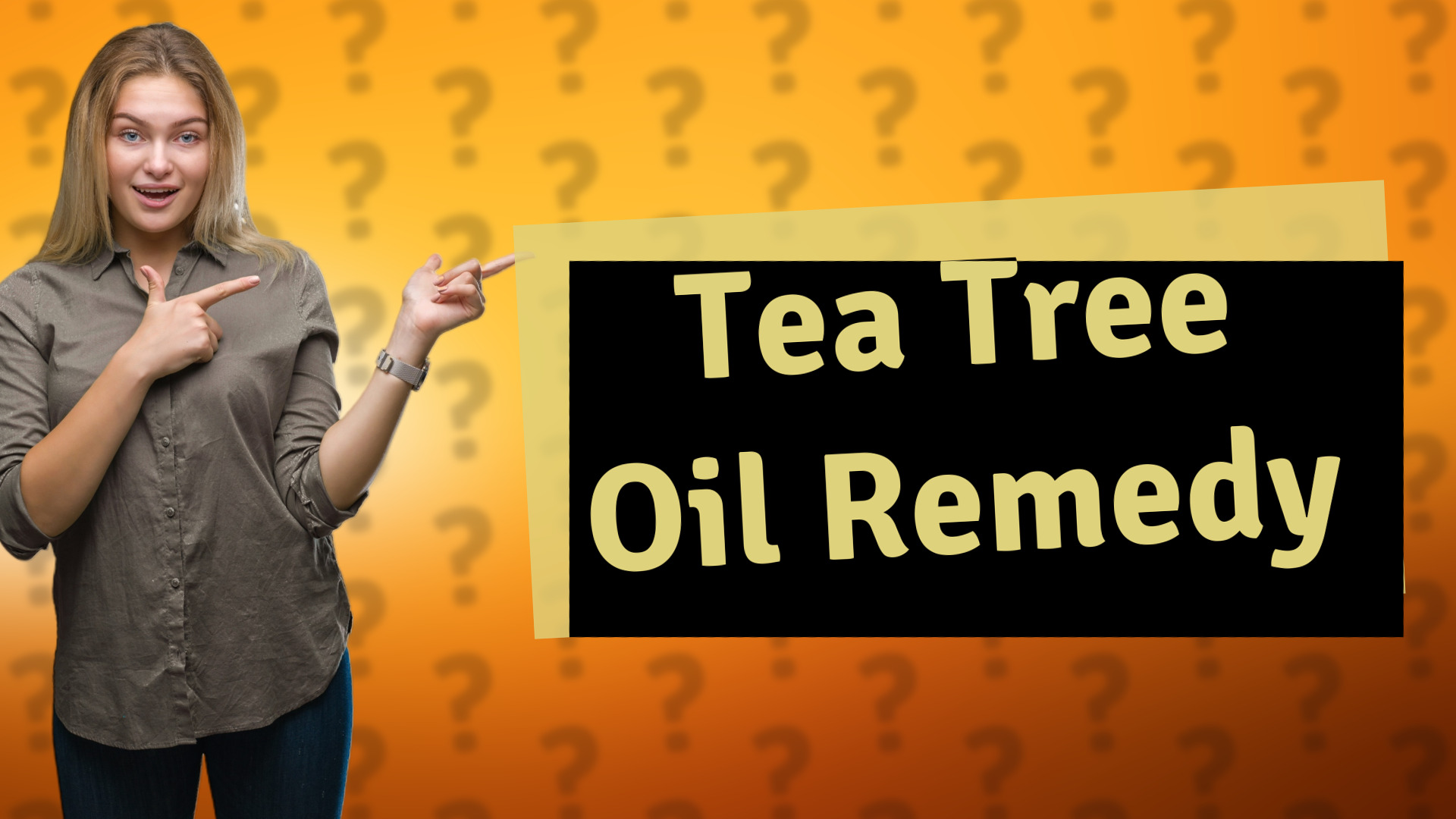 Tea Tree Oil Remedy