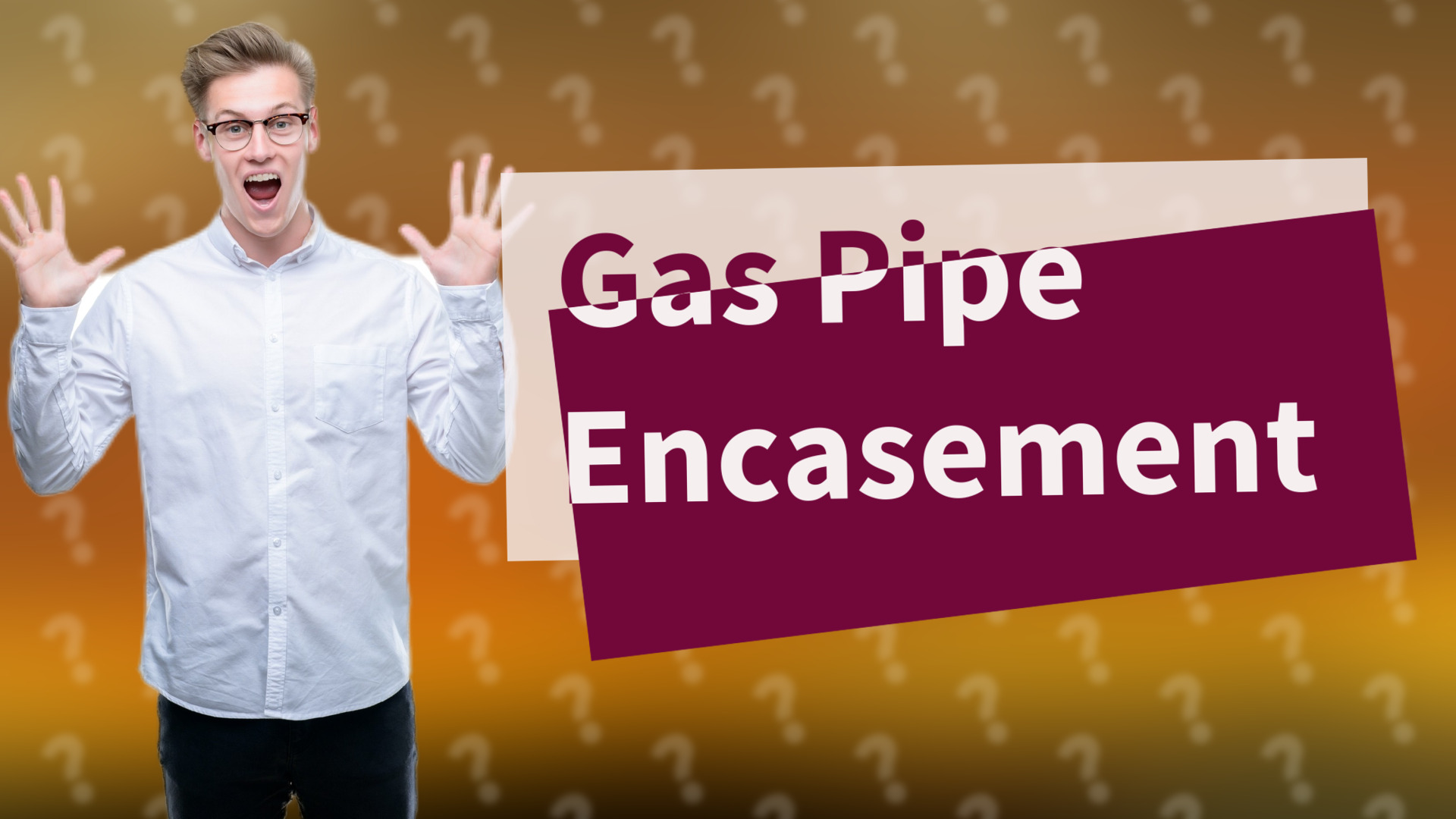 Gas Pipe Encasement