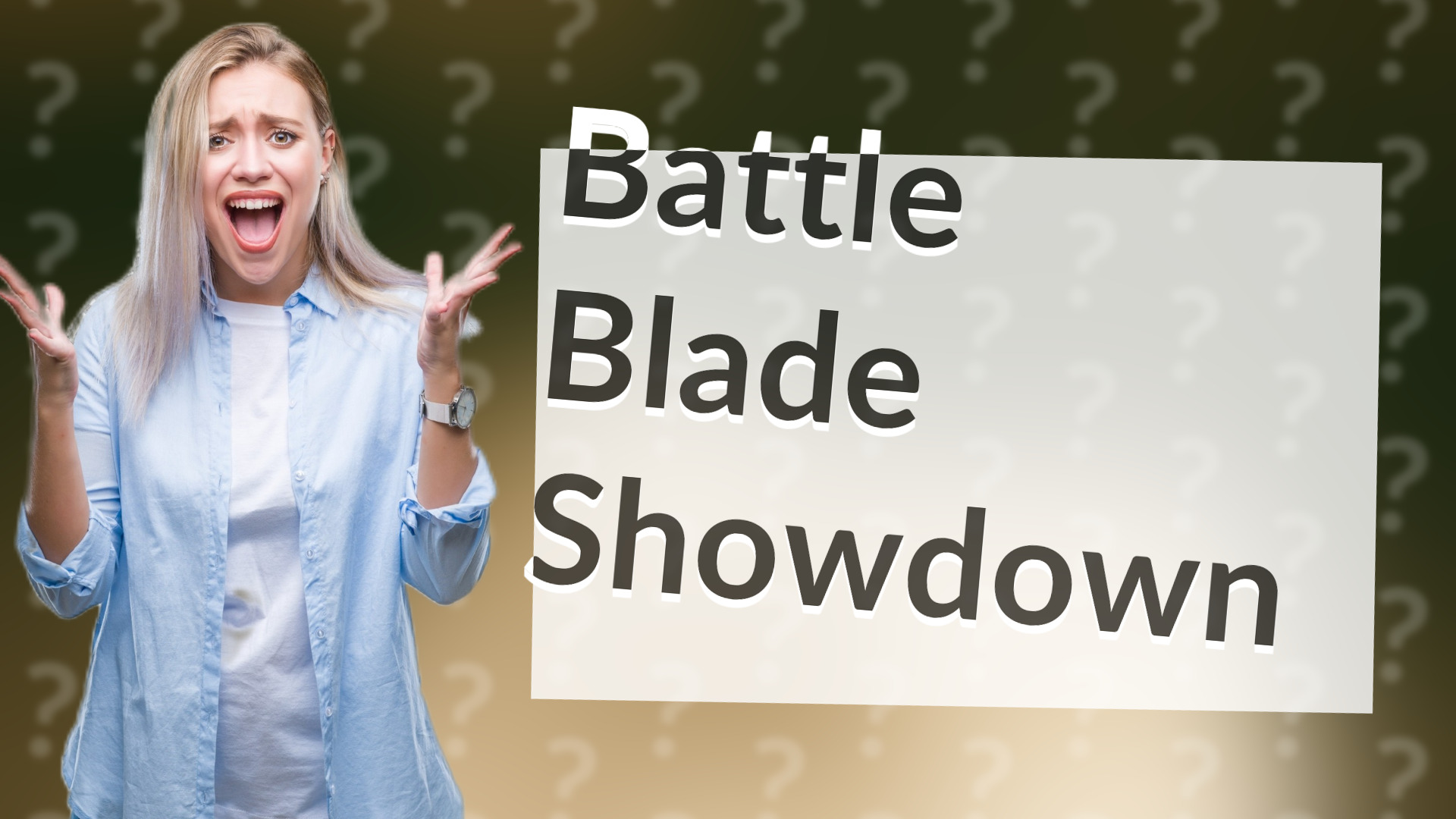 Battle Blade Showdown