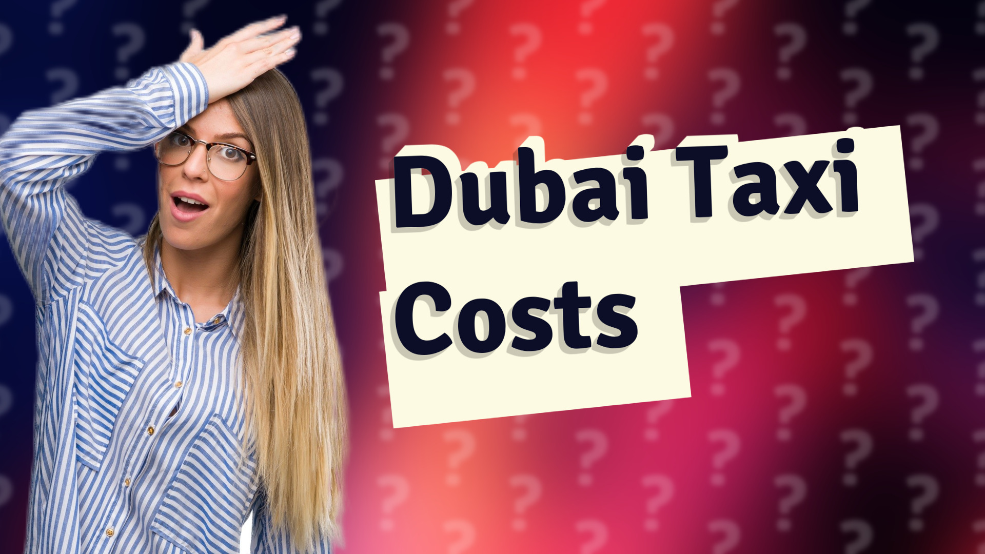 Dubai Taxi Costs
