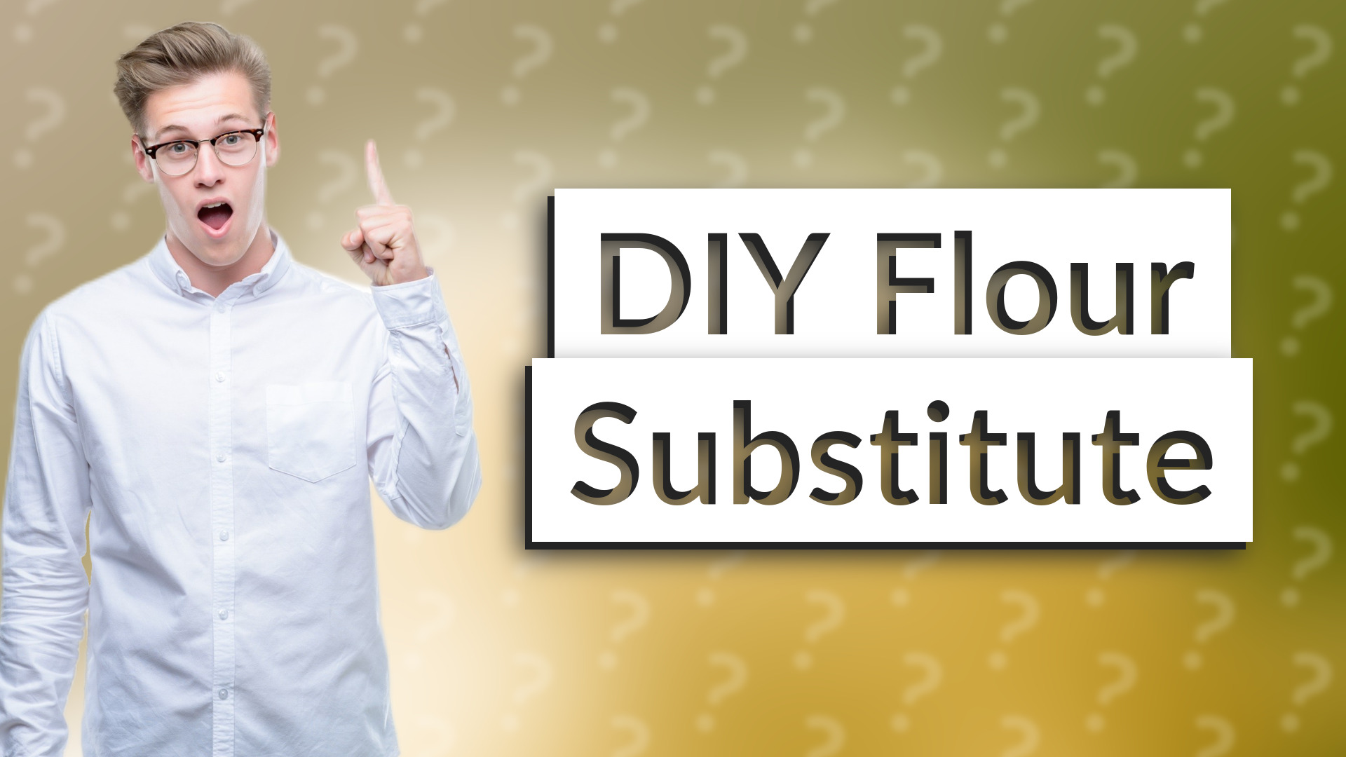 DIY Flour Substitute