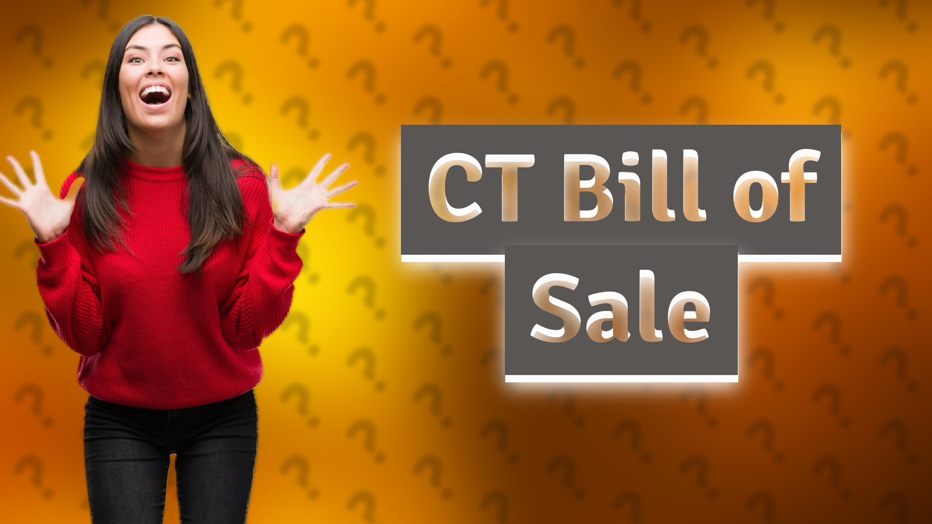 CT Bill of Sale