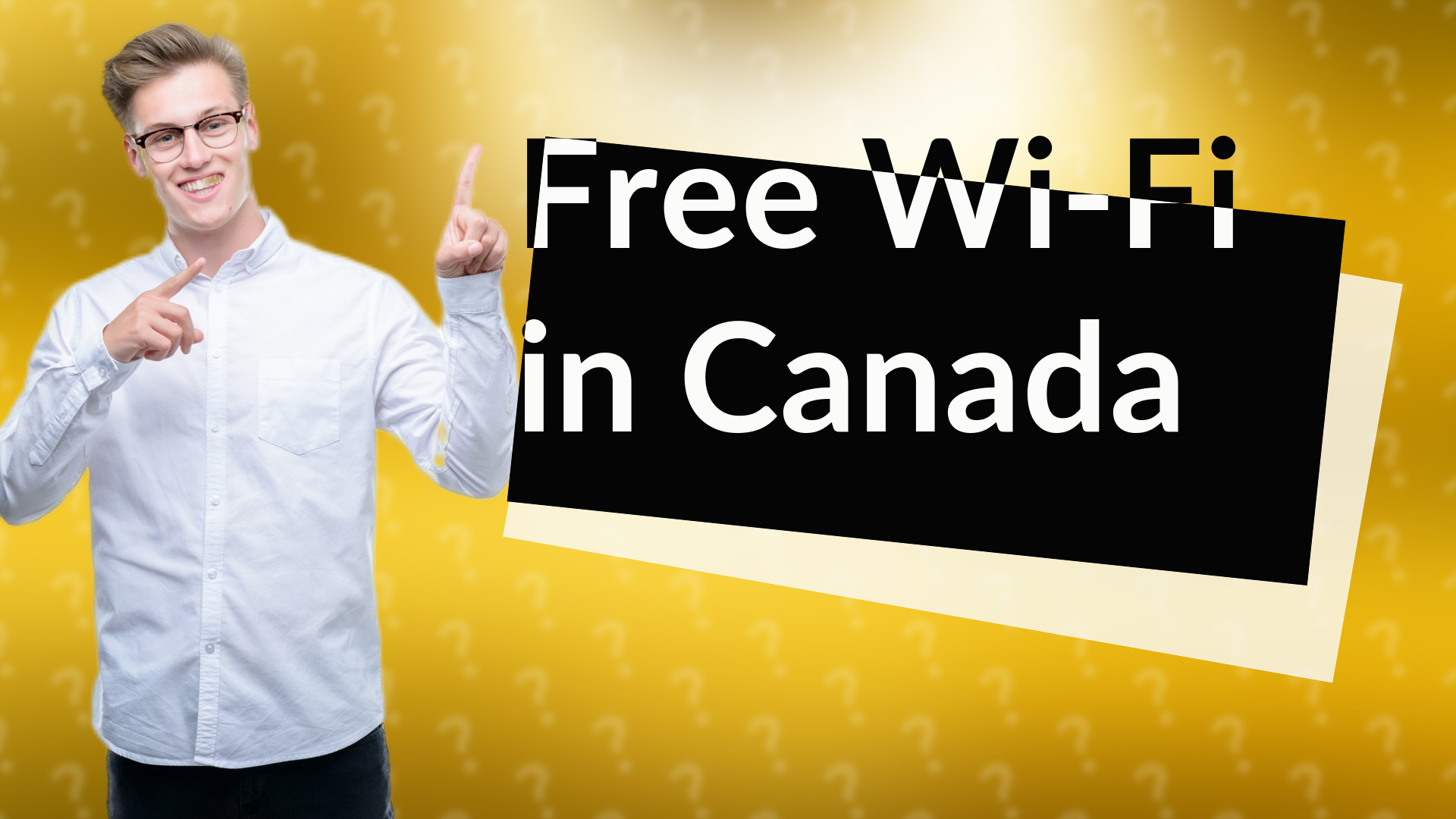 Free Wi-Fi in Canada