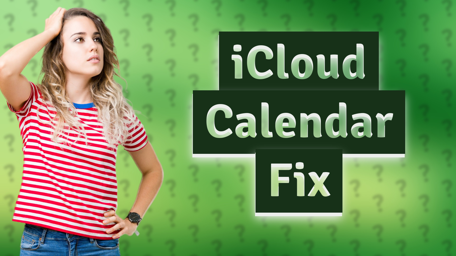 iCloud Calendar Fix