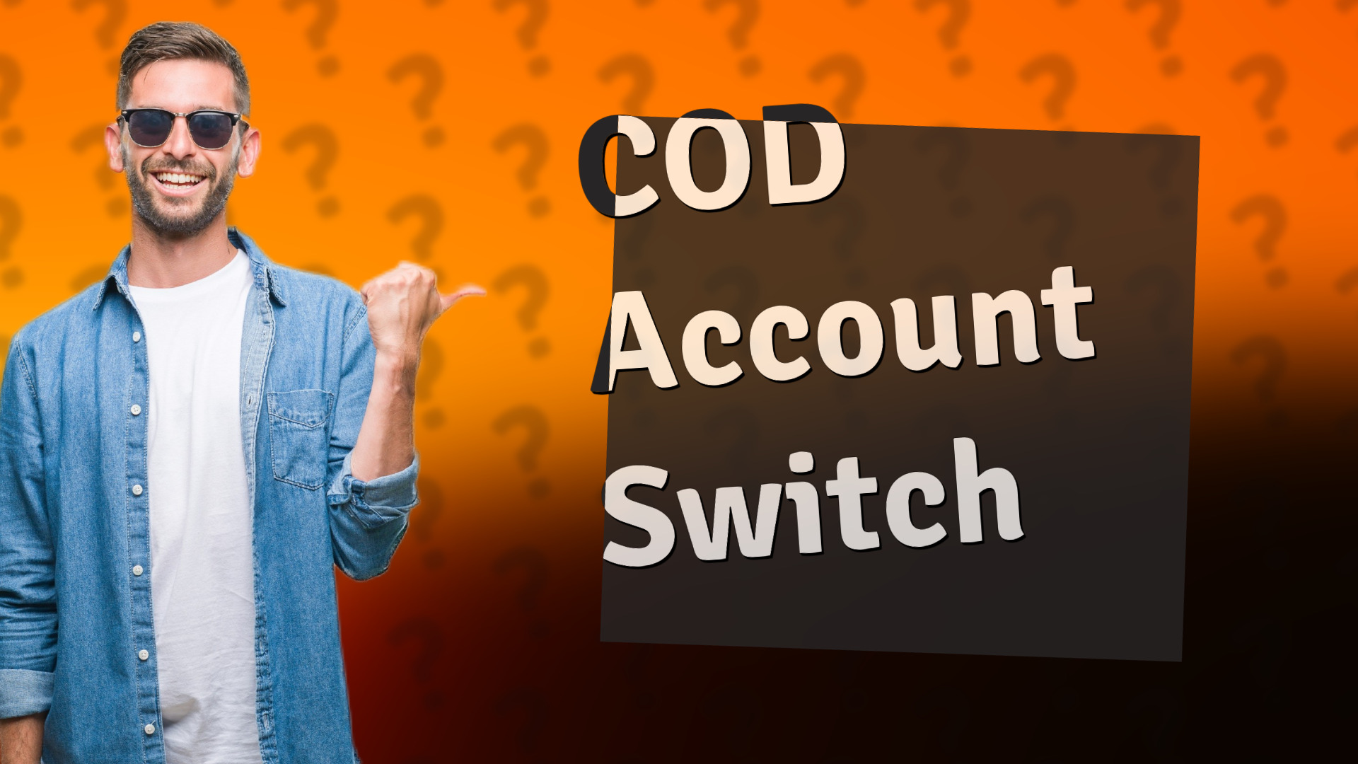 COD Account Switch
