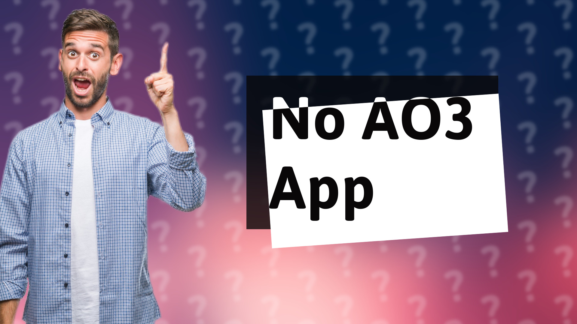 No AO3 App
