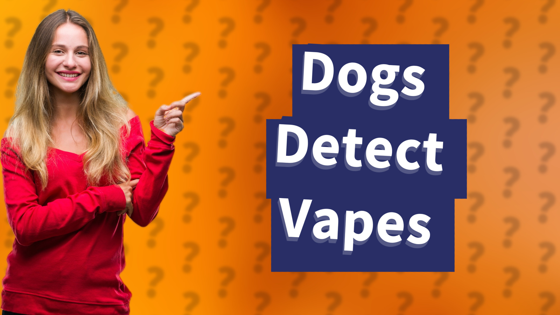 Dogs Detect Vapes