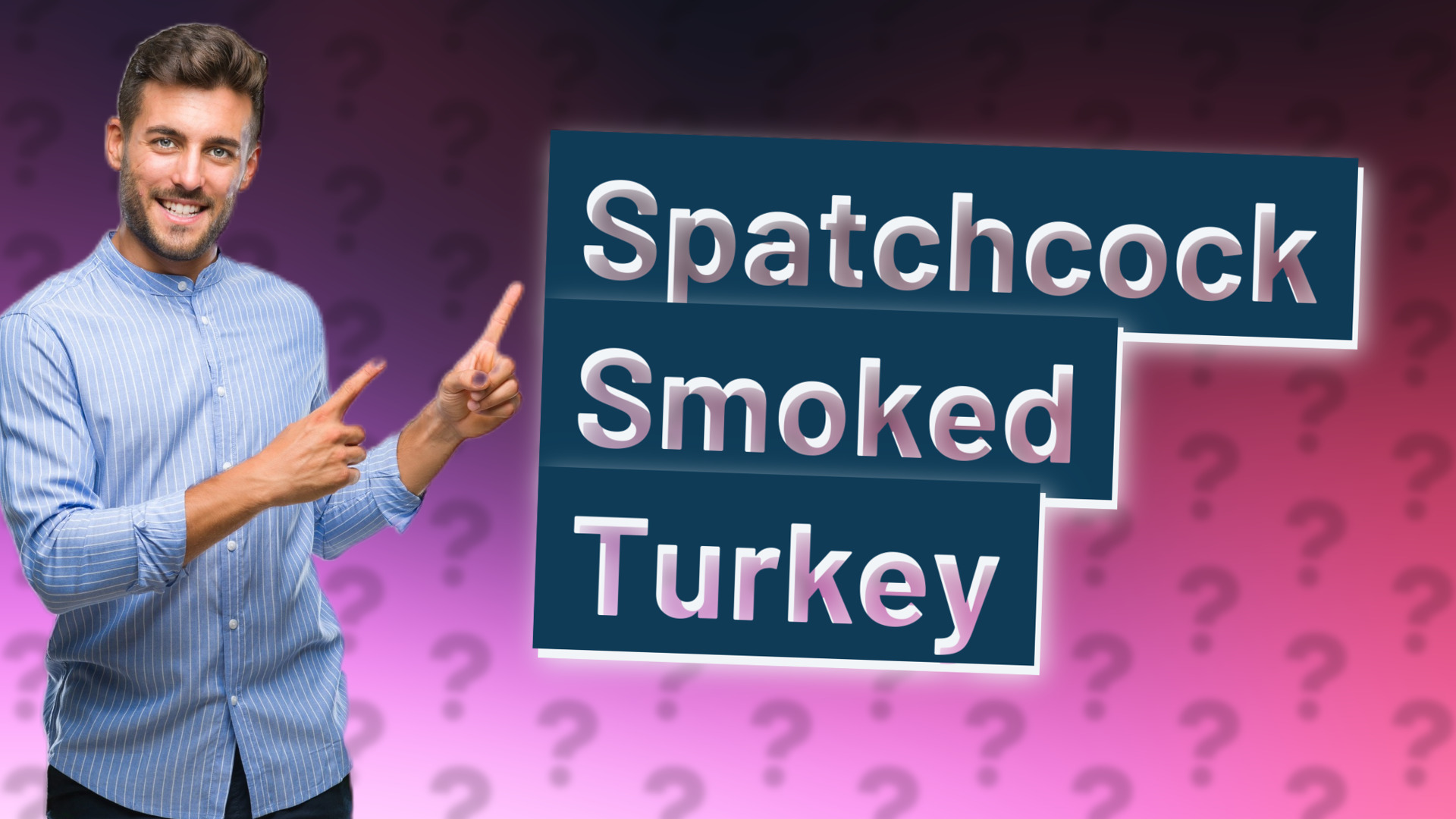 Spatchcock Smoked Turkey