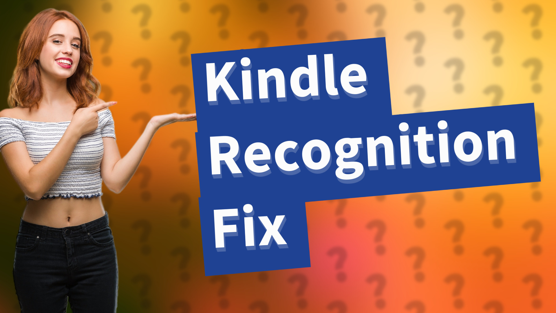 Kindle Recognition Fix
