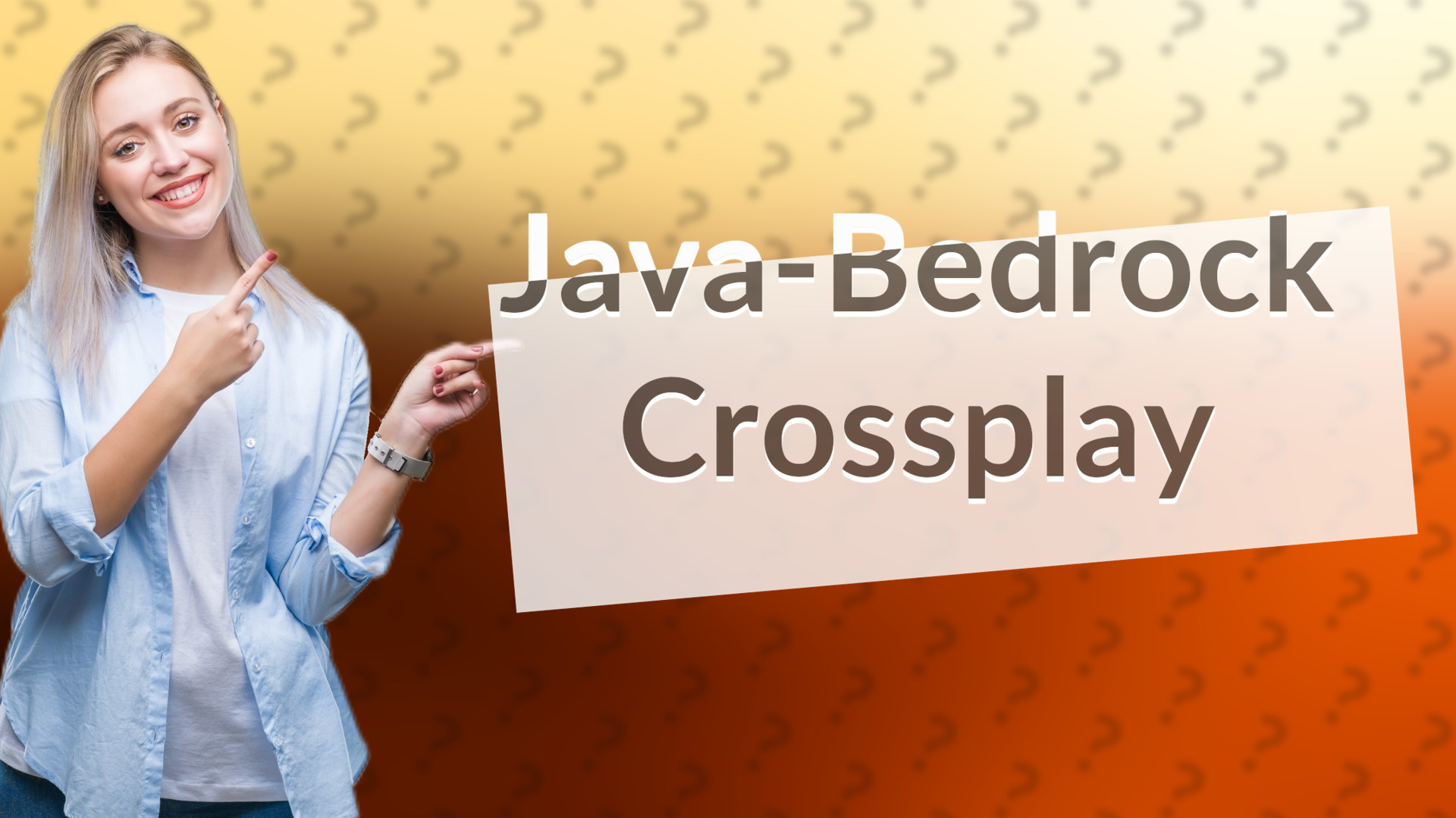 Java-Bedrock Crossplay